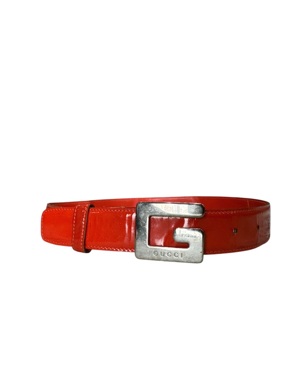 Gucci VINTAGE GUCCI LEATHER BELT SIZE 26-28 ITALY Size 26 - 1 Thumbnail
