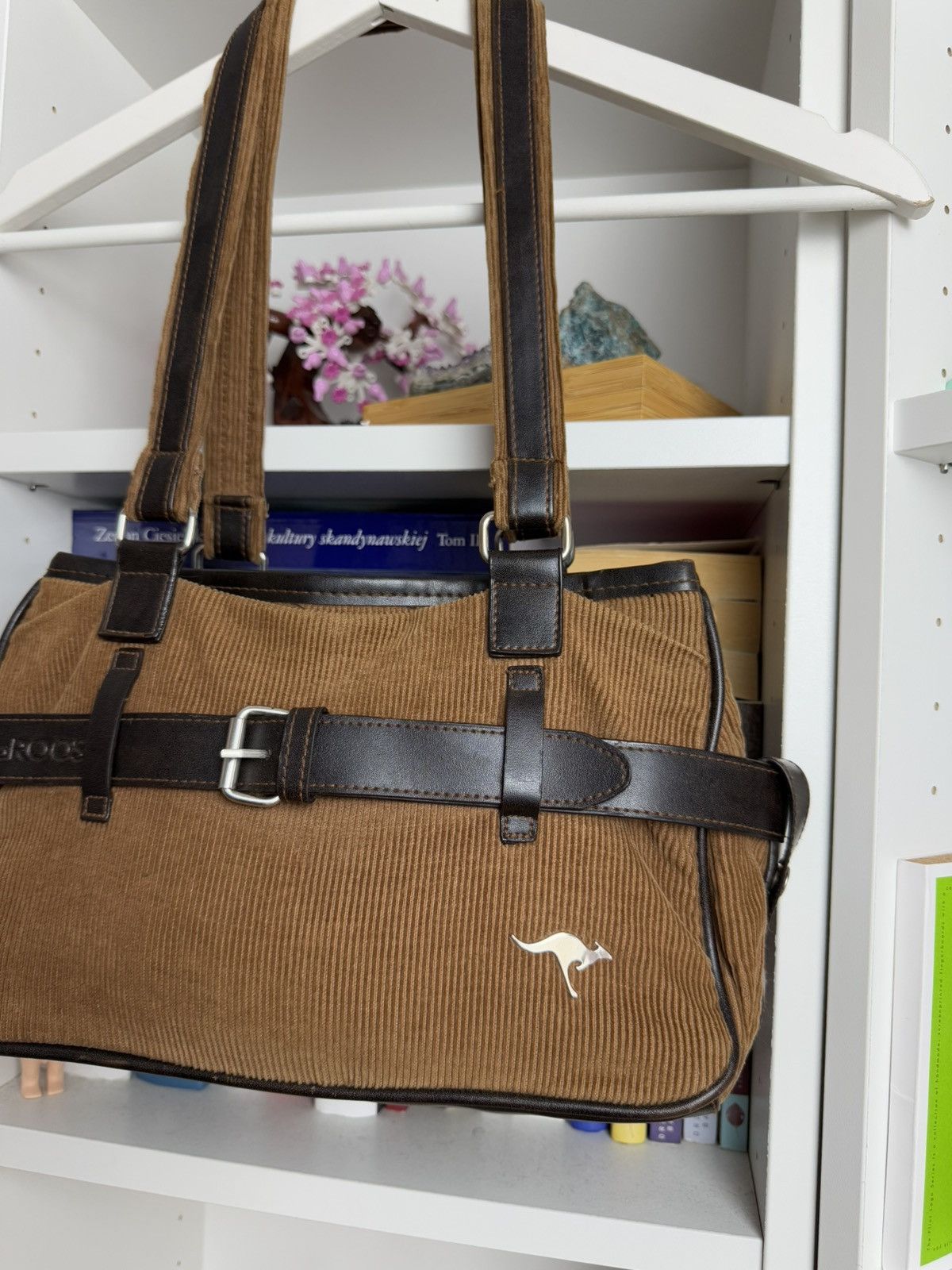 KangaROOS × Vintage Vintage y2k kangaroos corduroy shoulderbag avantgarde y2k 00s Size ONE SIZE - 4 Thumbnail