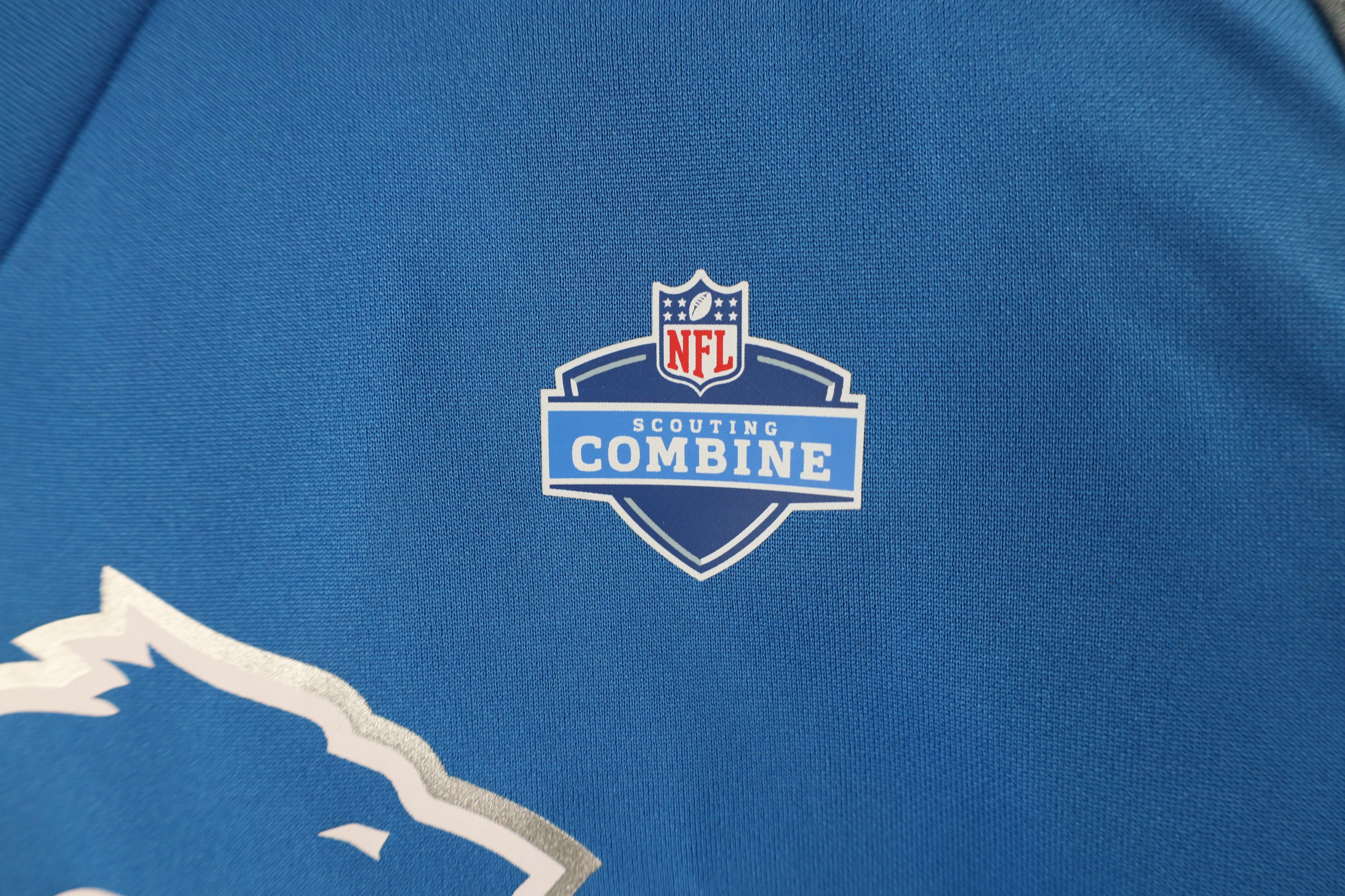 Vintage NFL Combine Detroit Lions Football Jersey T-Shirt Blue Roar Size M / US 6-8 / IT 42-44 - 5 Thumbnail