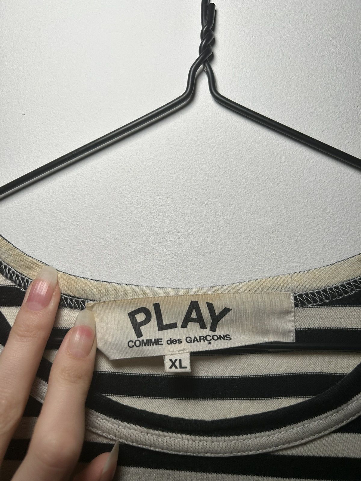 Comme des Garcons Comme des Garcons striped shirt Size US XL / EU 56 / 4 - 5 Thumbnail