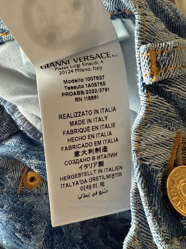 Versace Versace Baroque jeans Size US 29 - 7 Thumbnail
