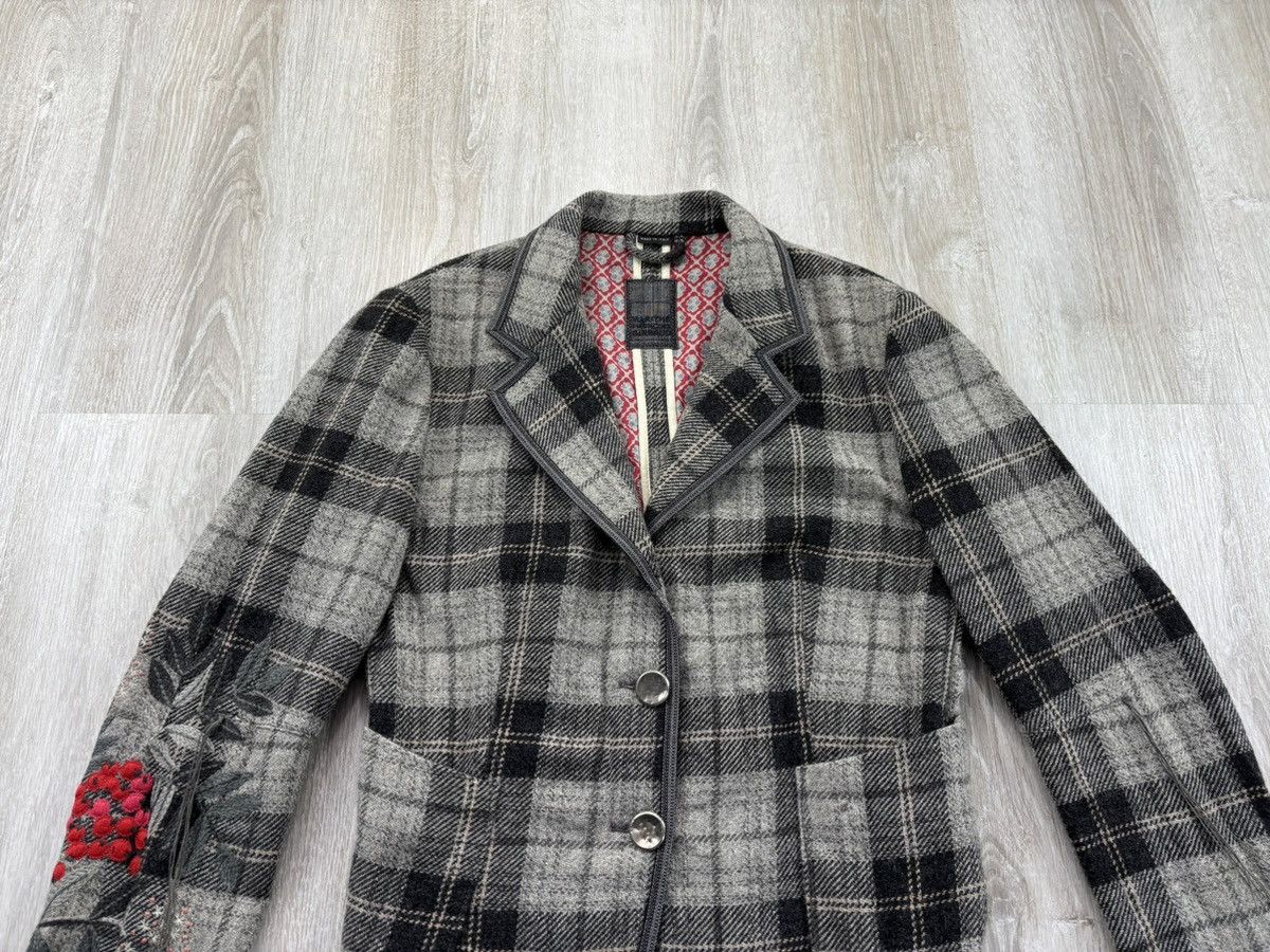 Japanese Brand × Marithe + Francois Girbaud Womens blazer Marithe Francois Girbaud Size 48 Color Gray Size M / US 6-8 / IT 42-44 - 3 Thumbnail