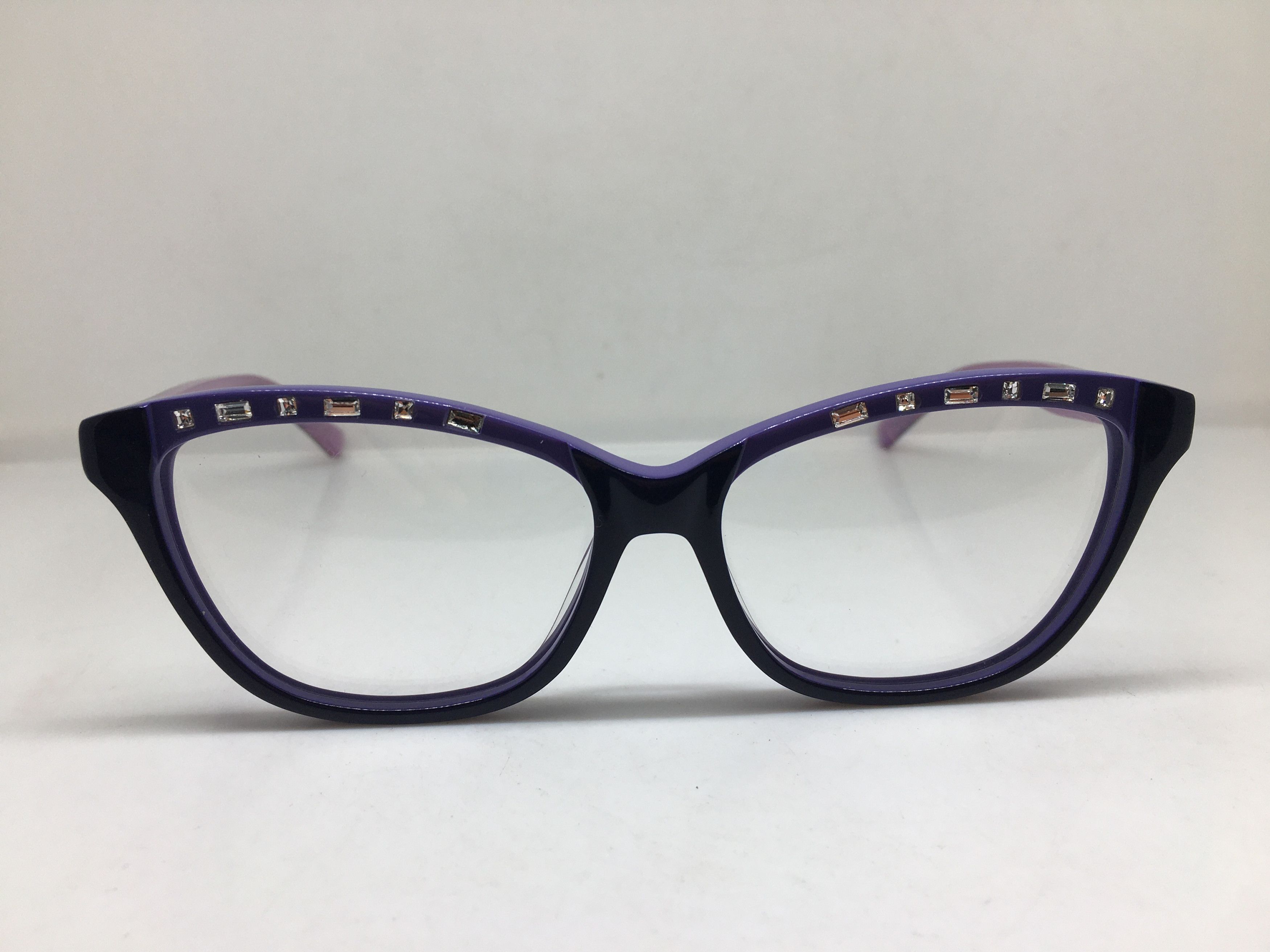 Betsey Johnson Betsey Johnson Purish Blue Cat Eye Eyeglasses Frame Diva Size ONE SIZE - 1 Thumbnail