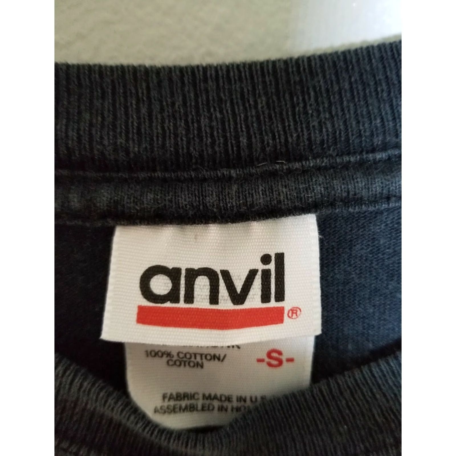 Anvil VINTAGE David Copperfield Portal Tour Rare Print Crewneck T-Shirt Small 90s Black Mens Size US S / EU 44-46 / 1 - 2 Thumbnail
