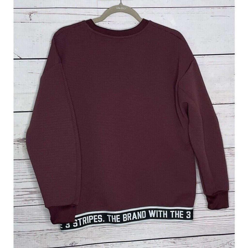 Adidas NWOT Adidas The Brand Big Logo Crewneck Sweatshirt Women S Size S / US 4 / IT 40 - 8 Thumbnail