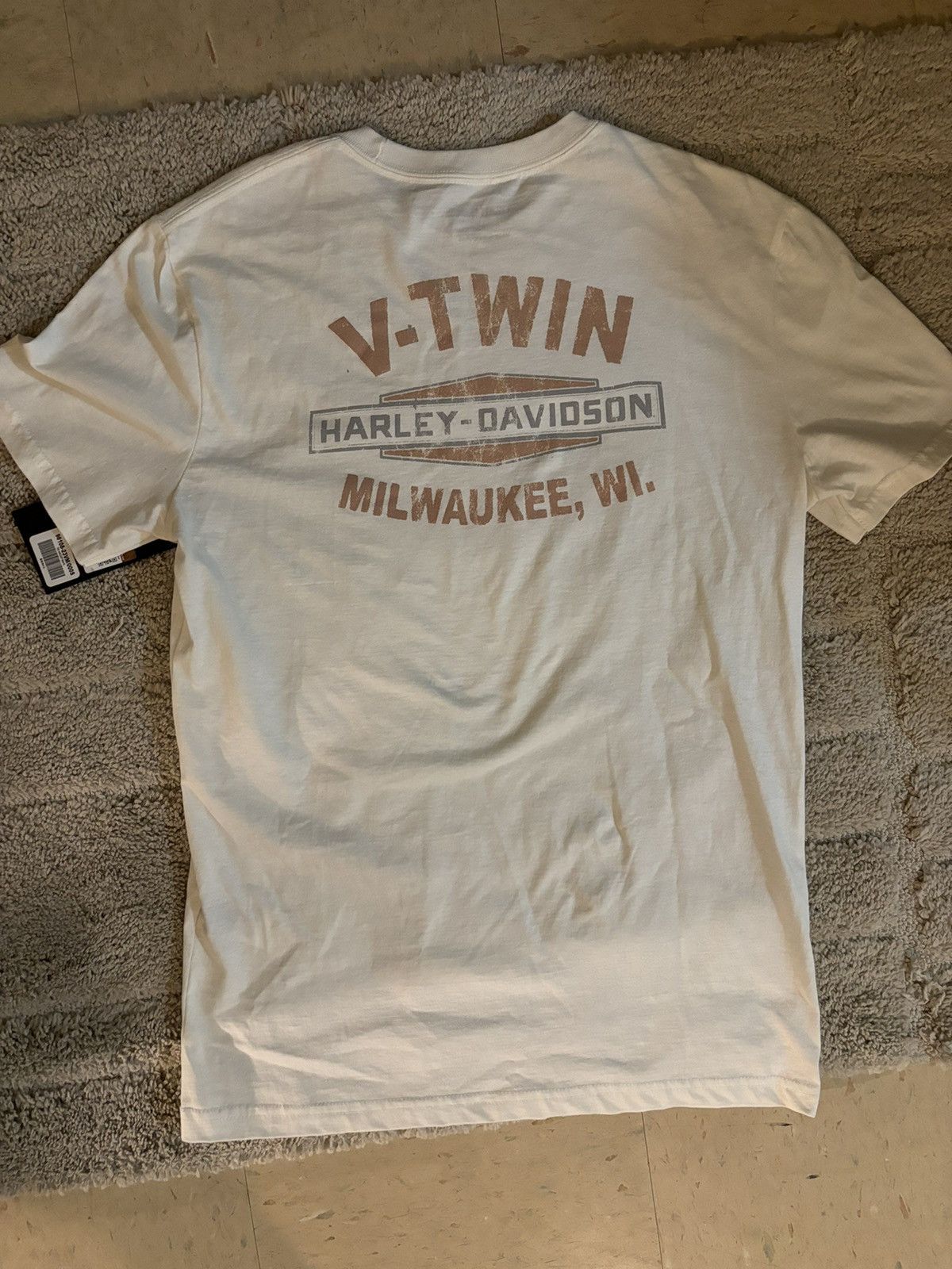Harley Davidson Harley Davidson V-Twin Bone T shirt Size small Size US S / EU 44-46 / 1 - 3 Thumbnail