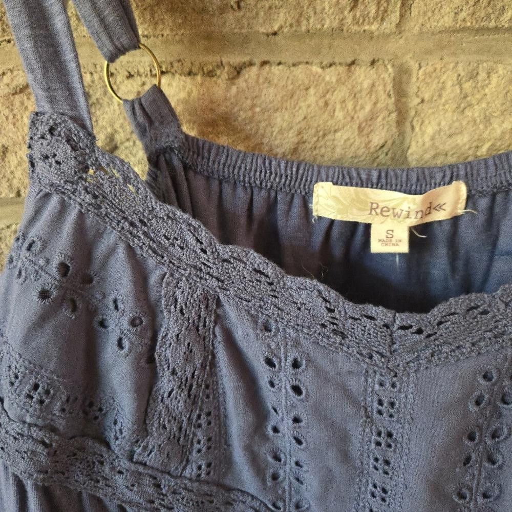 Reindee Lusion Rewind Lace Detail Tank Size S / US 4 / IT 40 - 3 Thumbnail
