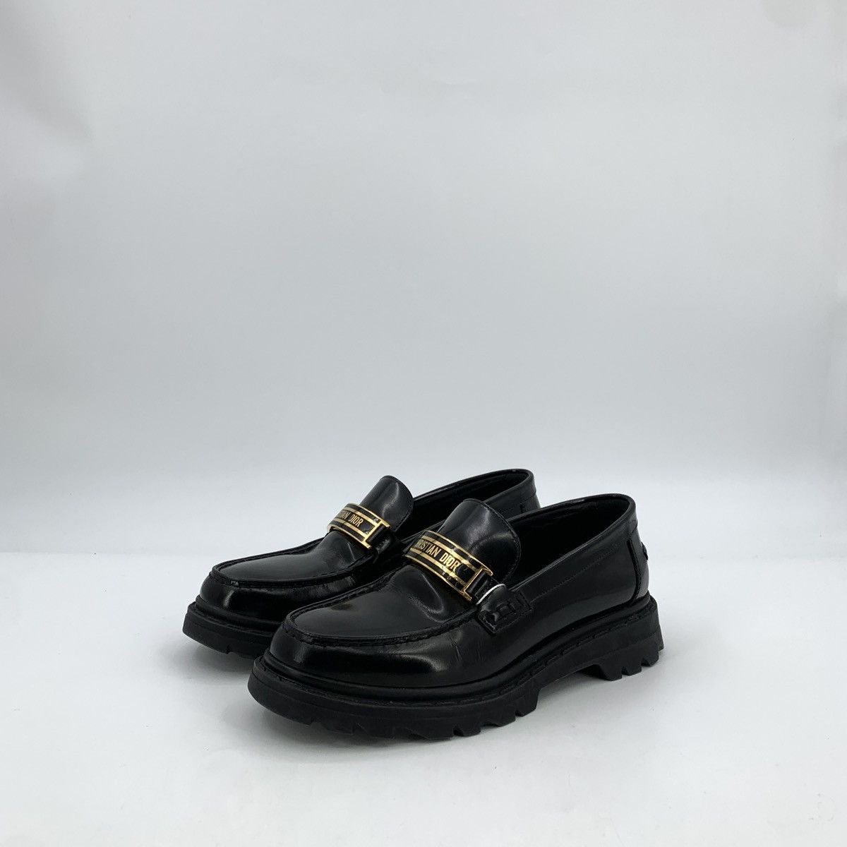 Dior Dior Size 36 Black Leather Casual Loafers Size US 6 / IT 36 - 2 Thumbnail
