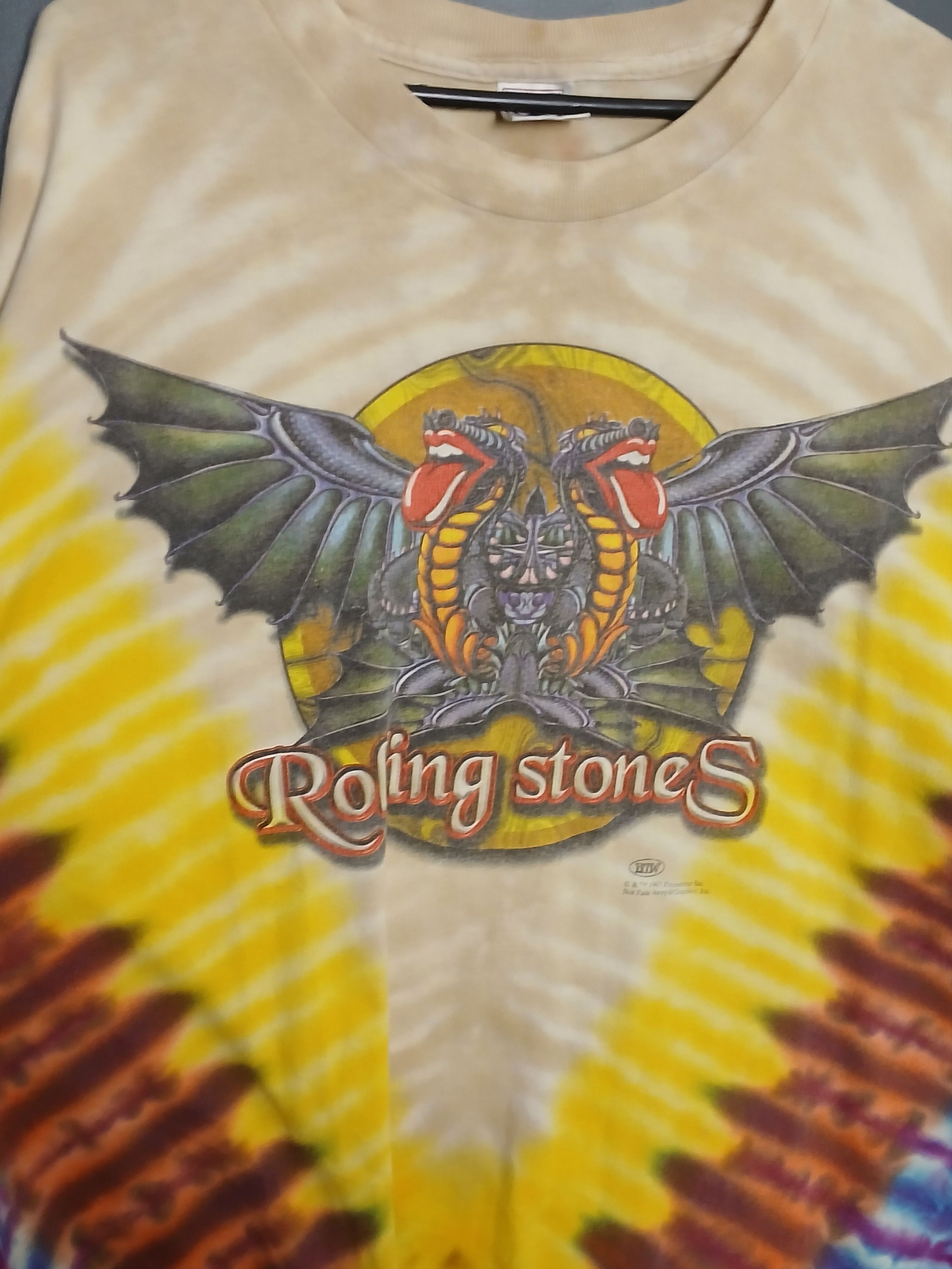 The Rolling Stones × Vintage Vintage 1997 The Rolling Stones T-Shirt Size US XL / EU 56 / 4 - 3 Thumbnail