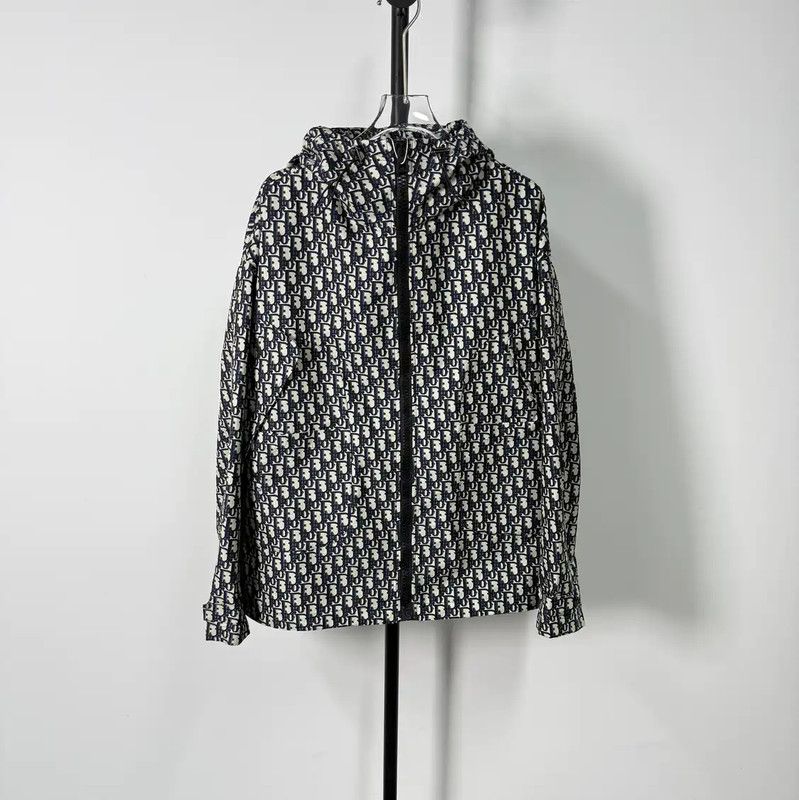 Dior Dior Color Block Polyester Women's Jacket 0089 Size L / US 10 / IT 46 - 1 Thumbnail