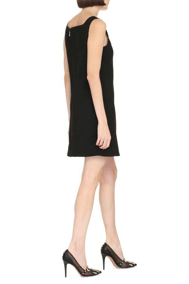 Versace o1y0226 Mini Dress in Black Size S / US 4 / IT 40 - 4 Thumbnail
