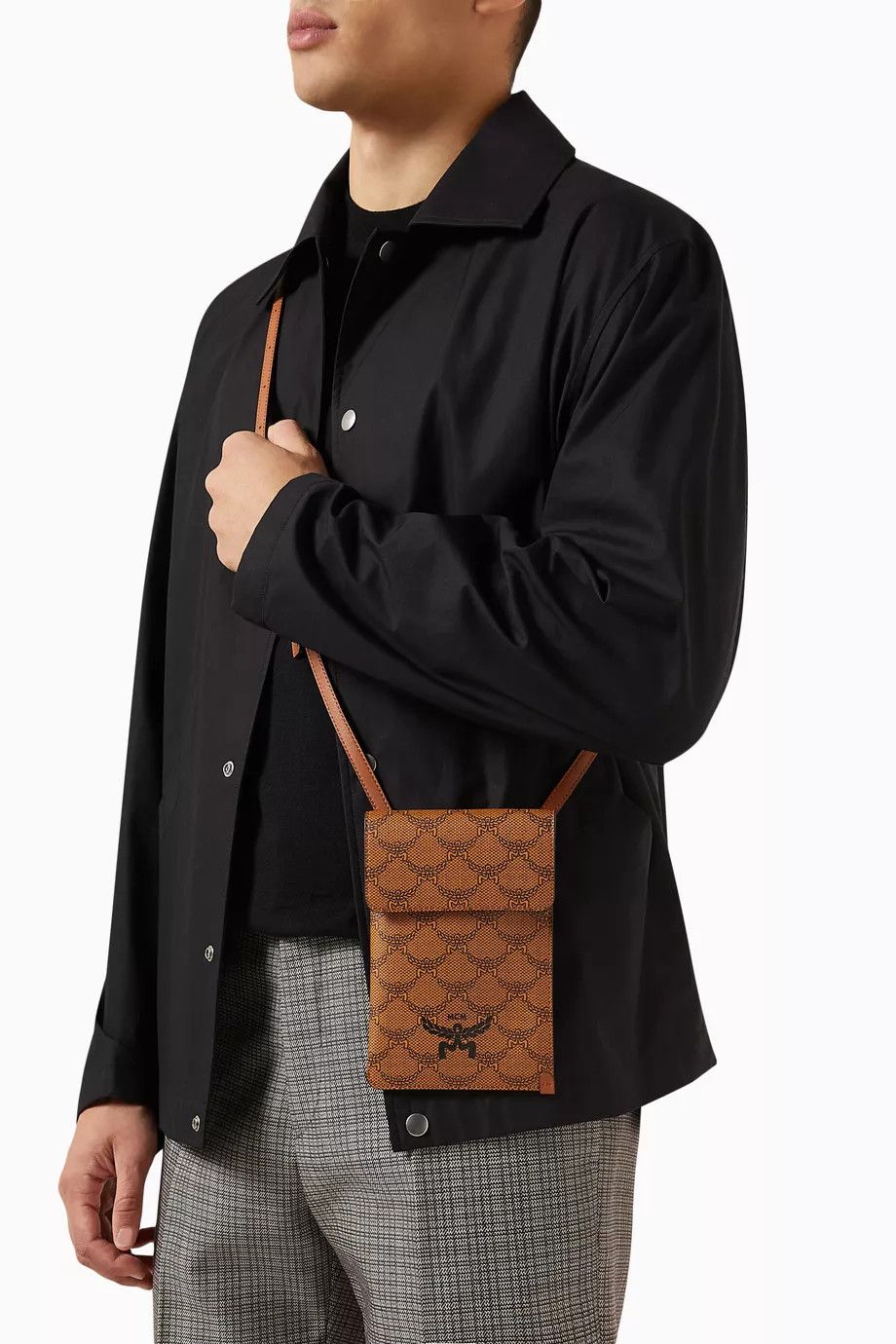 Other o1mt1gz1224 Size: OS / Unisex ID Lanyard Pouch in Brown Size ONE SIZE - 2 Thumbnail