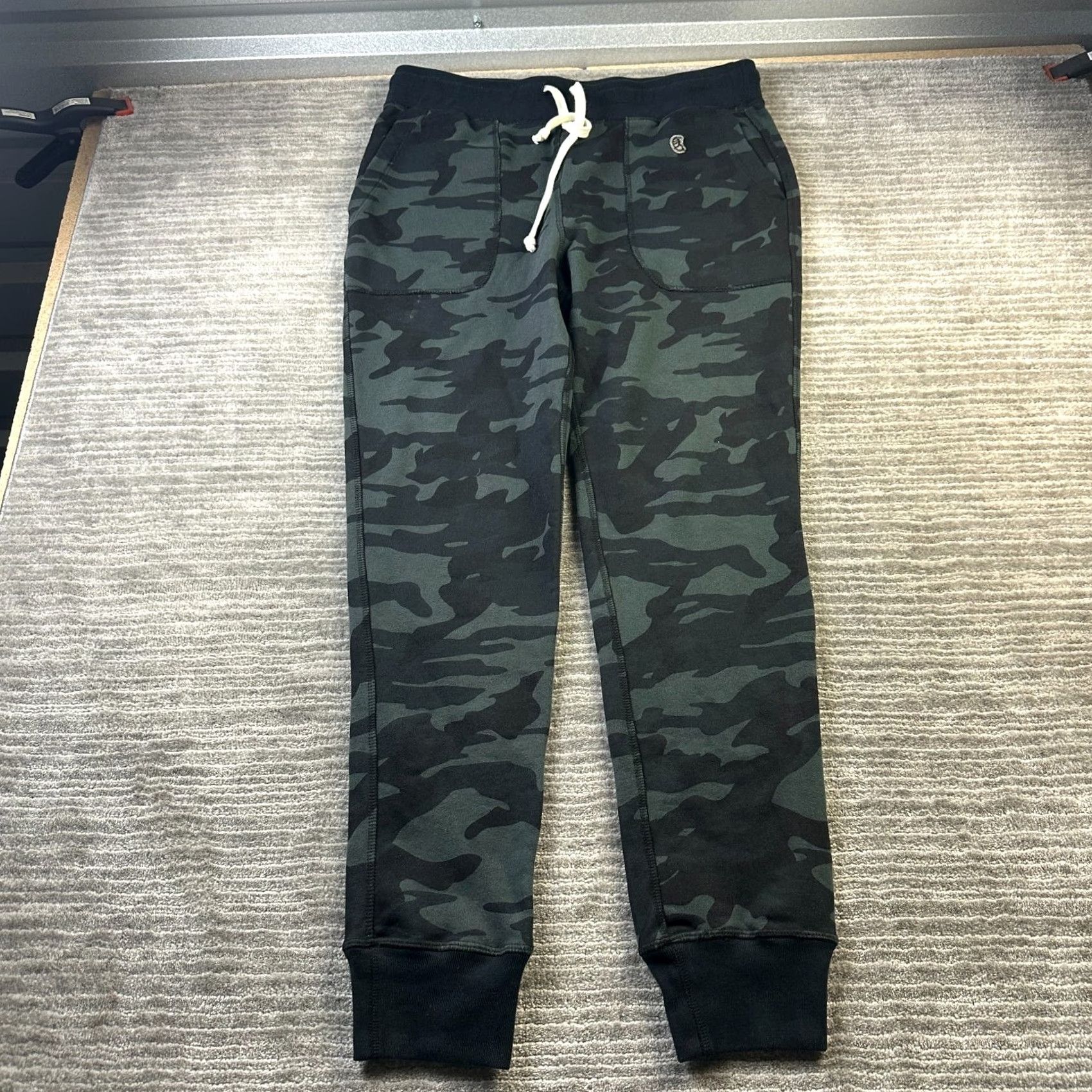 Champion Champion Todd Snyder Pants Mens Medium Gray Camouflage Joggers Sweatpants Size US 31 - 2 Thumbnail