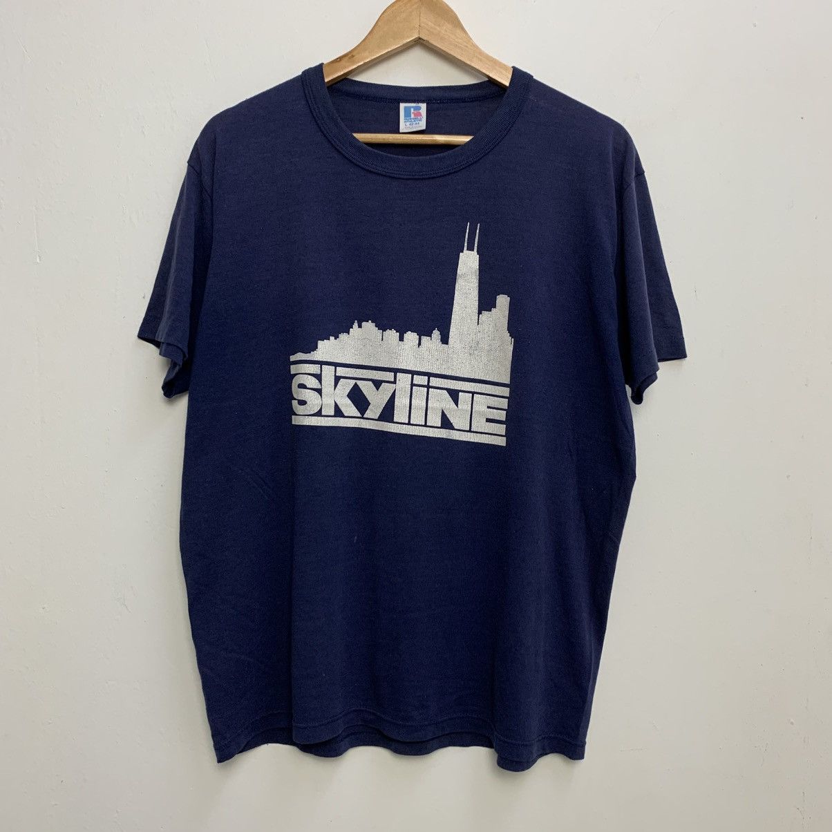 Russell Athletic Vintage Skyline Russell Athletic Chicago Tee Made in USA Size US L / EU 52-54 / 3 - 1 Thumbnail