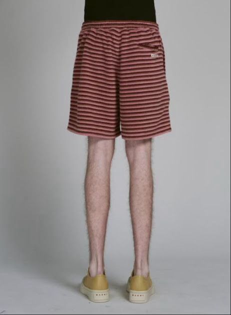 Marni oc11z0525 Striped Shorts in Pink Size US 30 / EU 46 - 2 Thumbnail