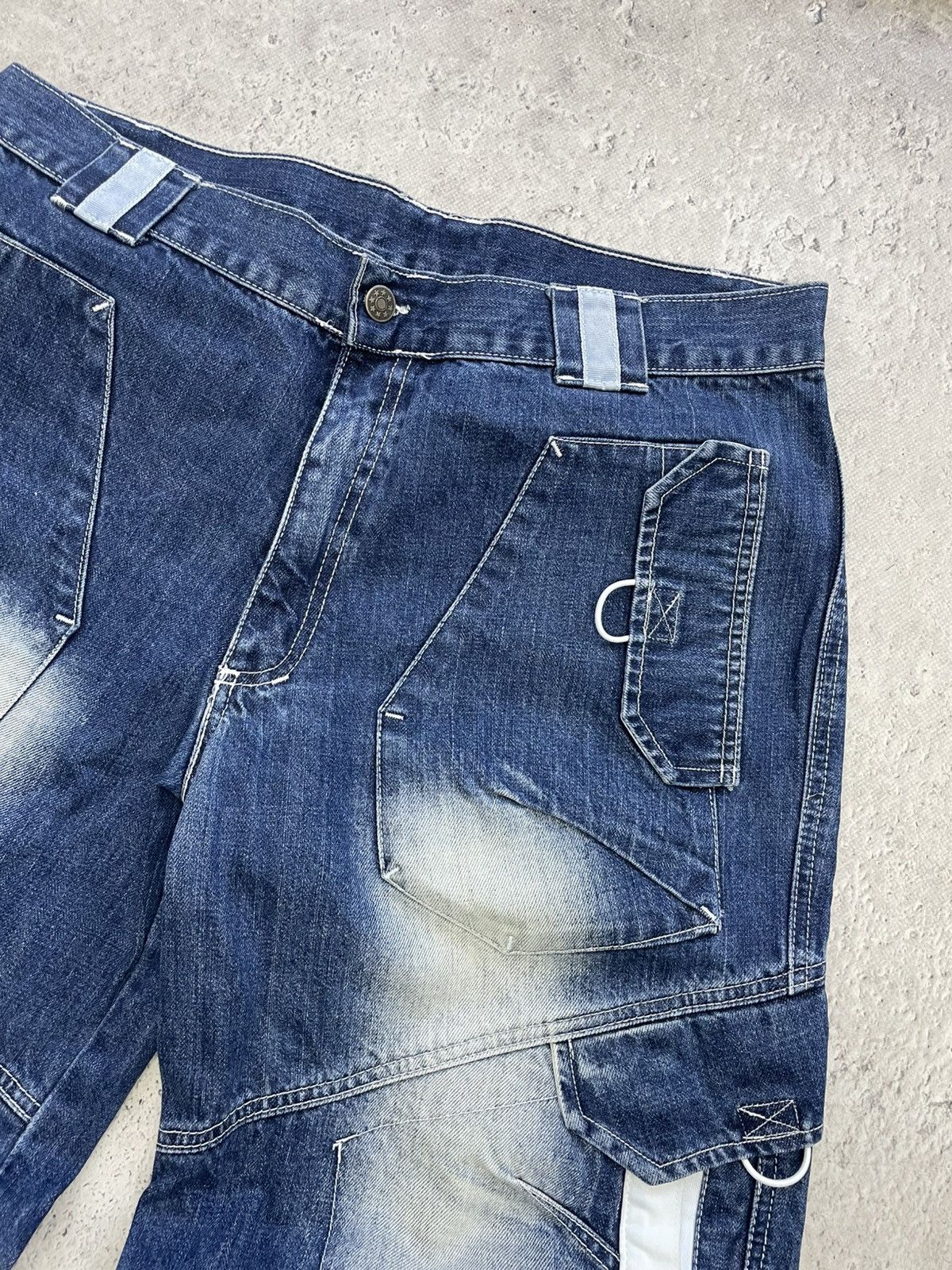 Tornado Mart Distressed jeans pants baggy tornado mart style y2k Size US 34 / EU 50 - 6 Thumbnail
