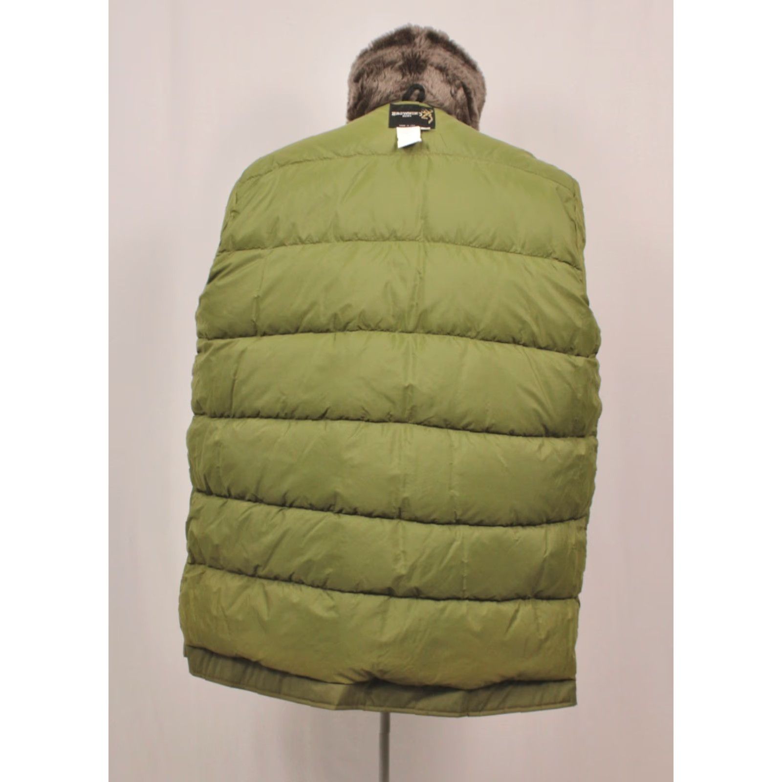 Vintage VINTAGE Browning Mens Parka Coat 70s 70s Green Down Outdoor Nyl on Sz 48 Mens Size US M / EU 48-50 / 2 - 7 Thumbnail