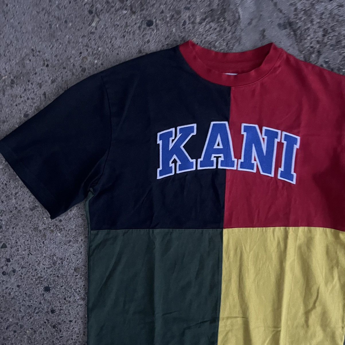 Karl Kani × Vintage 90s Vintage Karl Kani V-Neck Big Logo Jersey T-Shirt Size US S / EU 44-46 / 1 - 3 Thumbnail
