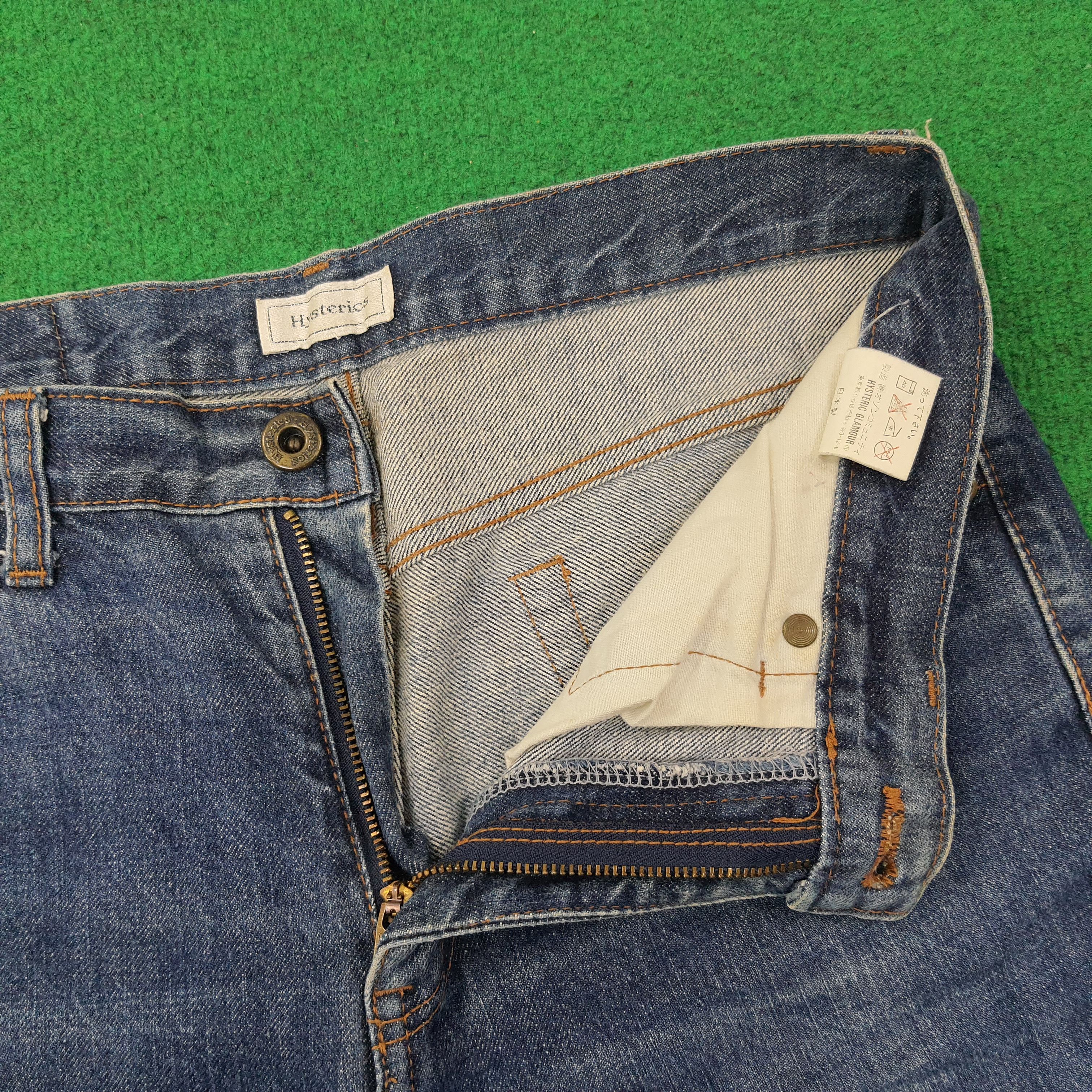 Hysteric Glamour Vintage Hysterics Raiders Jeans Custom Logo Jeans C244N13 Size US 29 - 6 Thumbnail