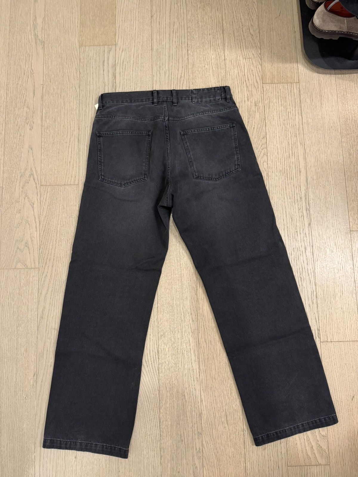Mfpen Mfpen Straight Cut Jean - Faded Black Size US 33 - 2 Thumbnail