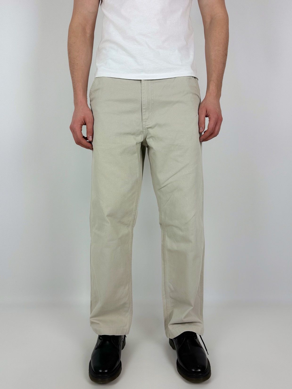 Carhartt Vintage Carhartt Simple Cropped Pants Size 34 Size US 34 / EU 50 - 1 Thumbnail