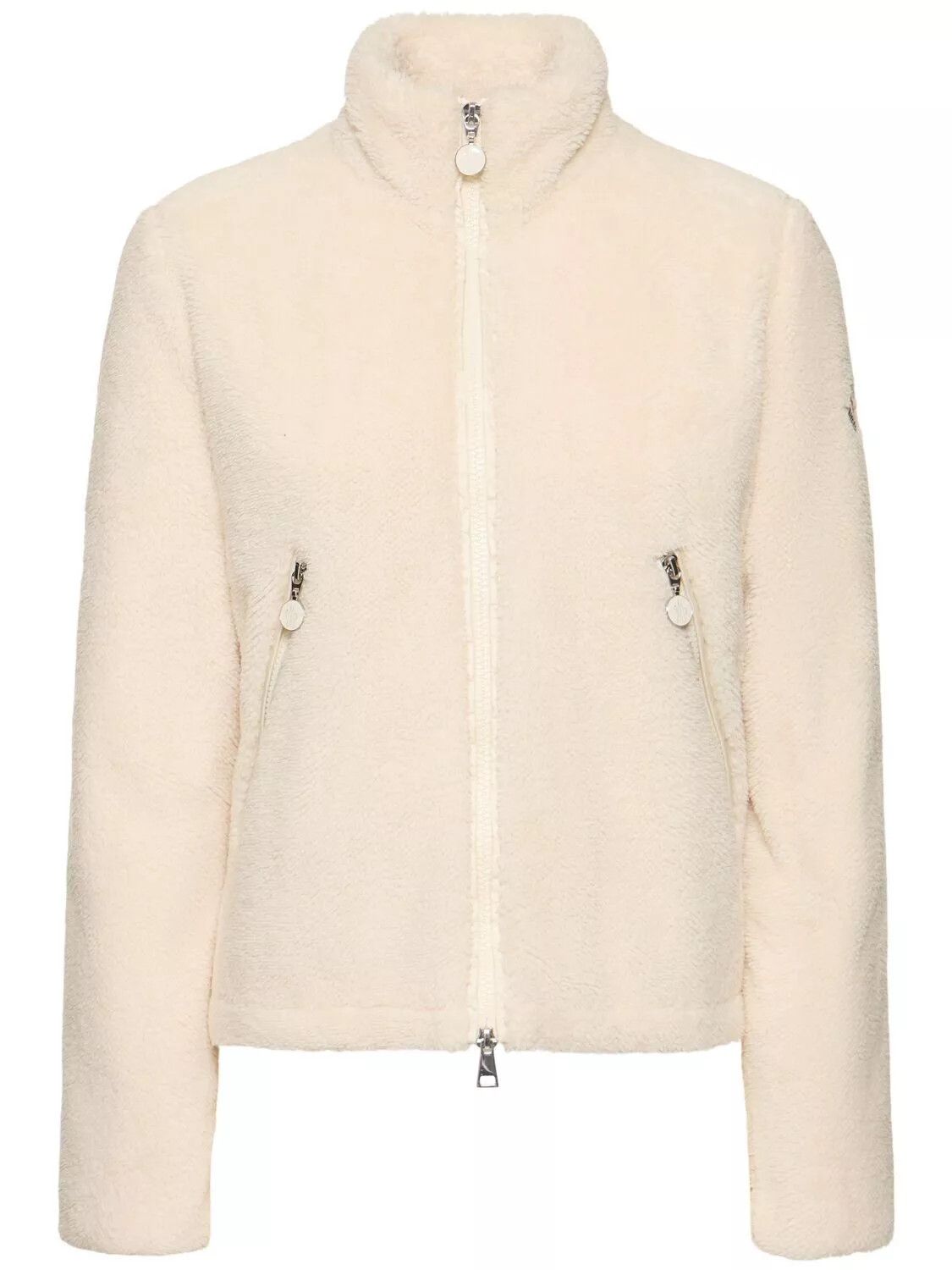 MONCLER Women's Teddy Silk White Down Jacket New