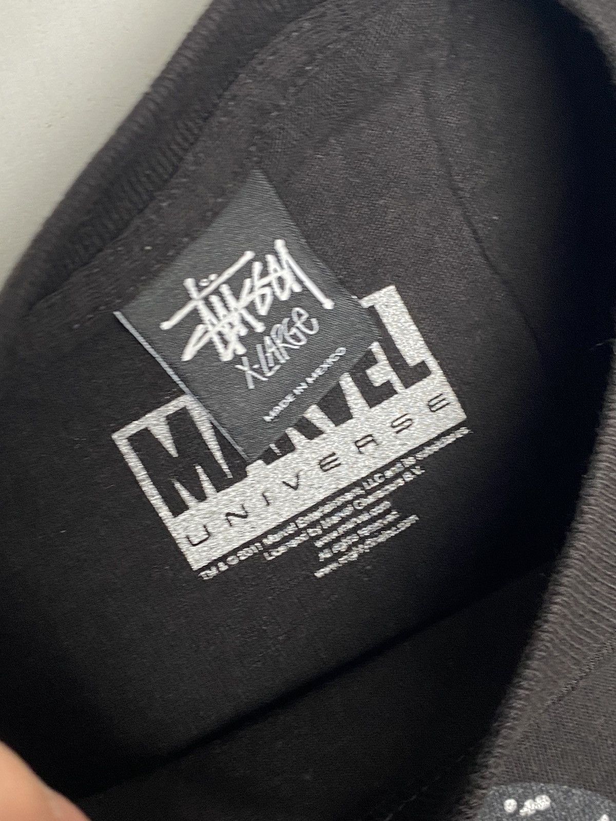 Stussy 👕 RARE Stüssy x Marvel Eternity T-shirt, new size XL black Size US XL / EU 56 / 4 - 6 Thumbnail