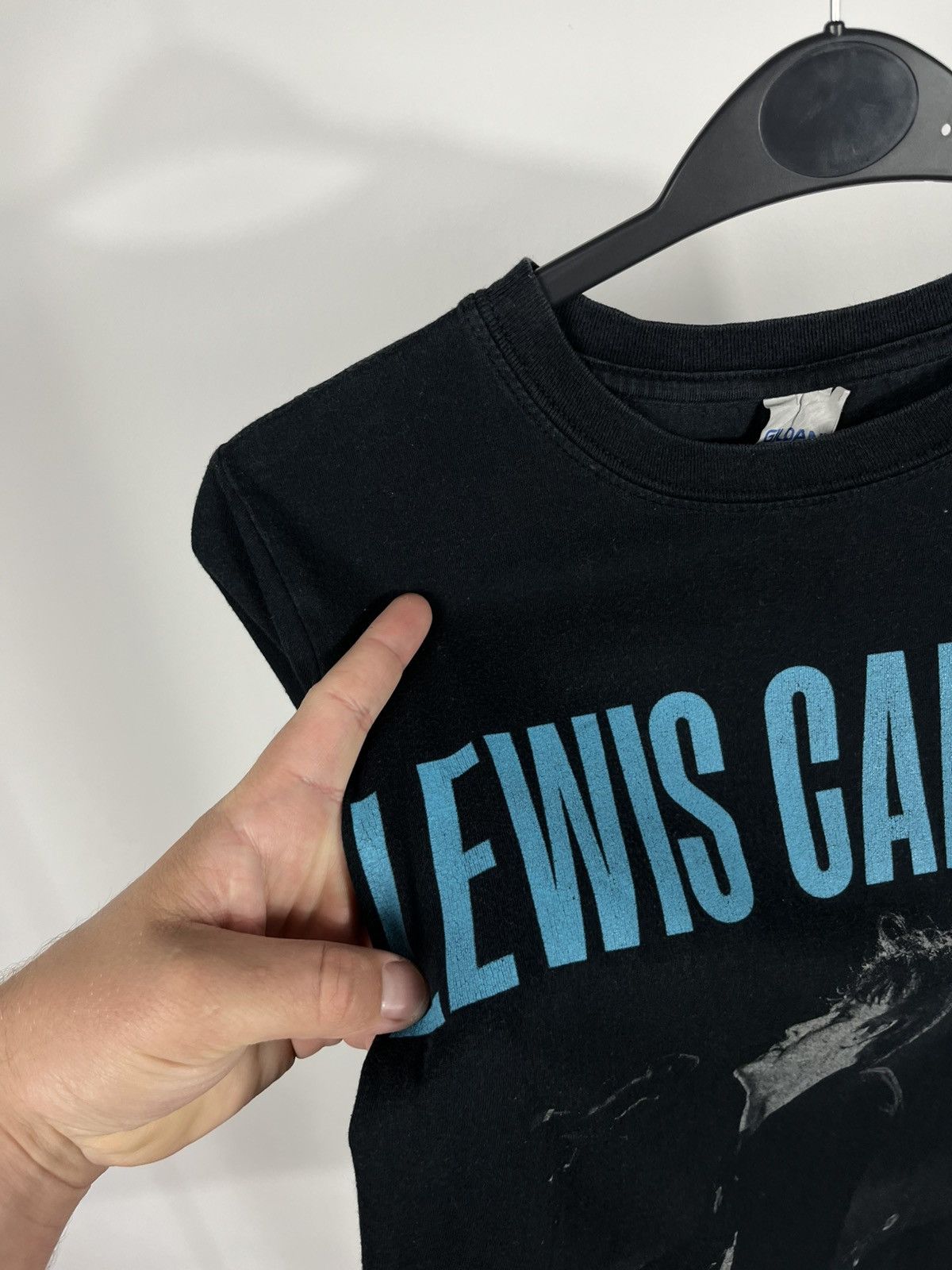 Gildan Lewis Capaldi Black Concert Tour T-Shirt Gildan Softstyle S Size US S / EU 44-46 / 1 - 4 Thumbnail
