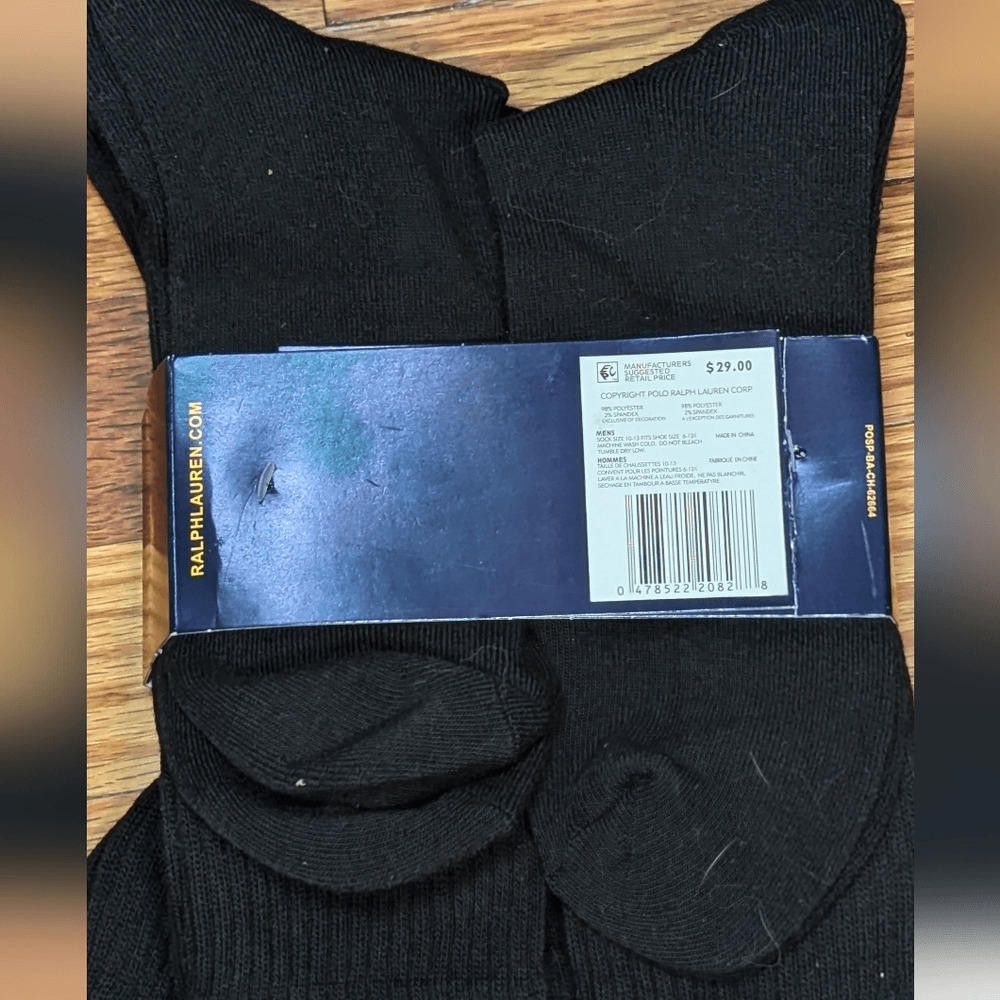 Polo Ralph Lauren Brand New Polo Ralph Lauren Technical Sports Socks Size ONE SIZE - 2 Thumbnail