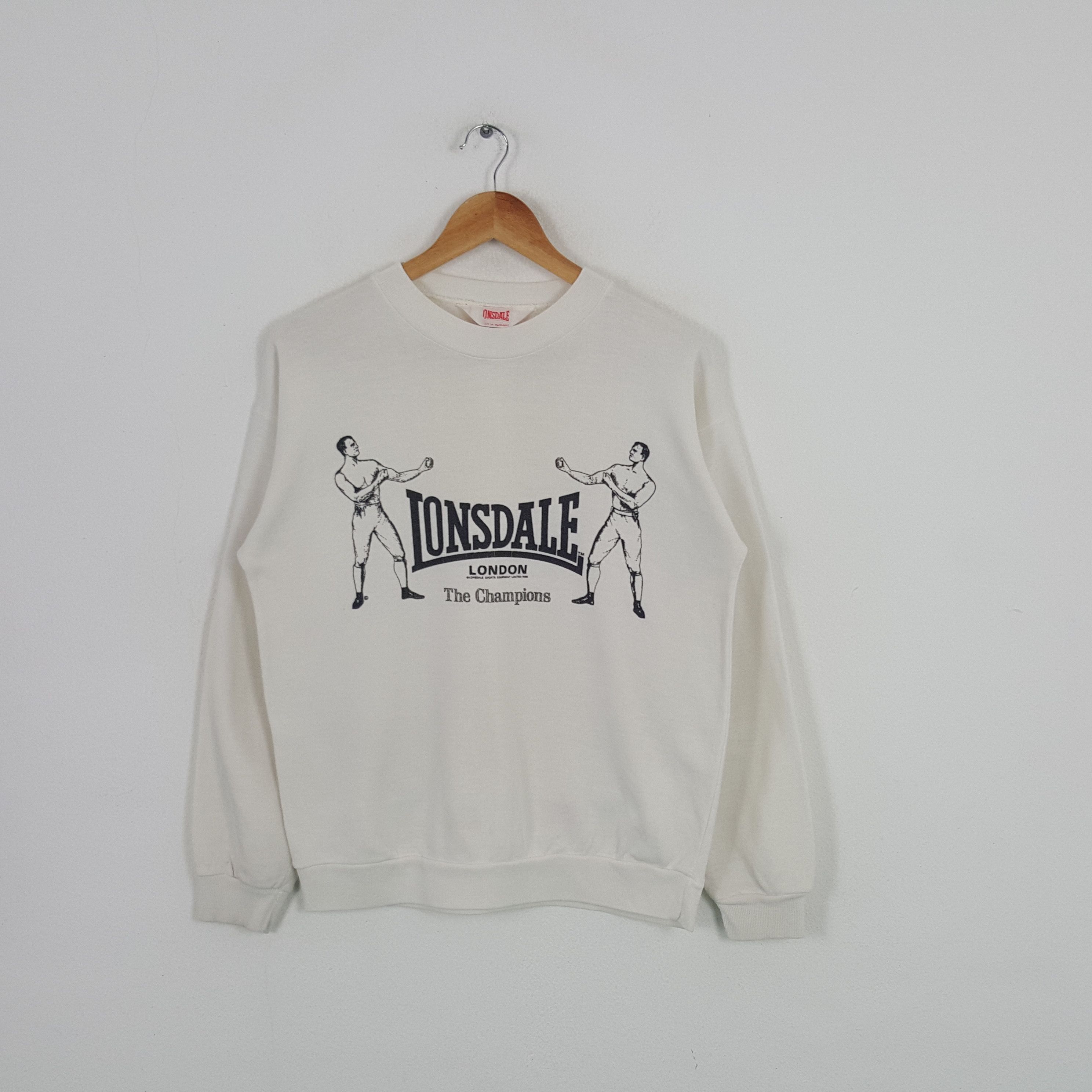 Lonsdale × Vintage Vintage Lonsdale London The Champion England Sweatshirt Size US L / EU 52-54 / 3 - 2 Thumbnail