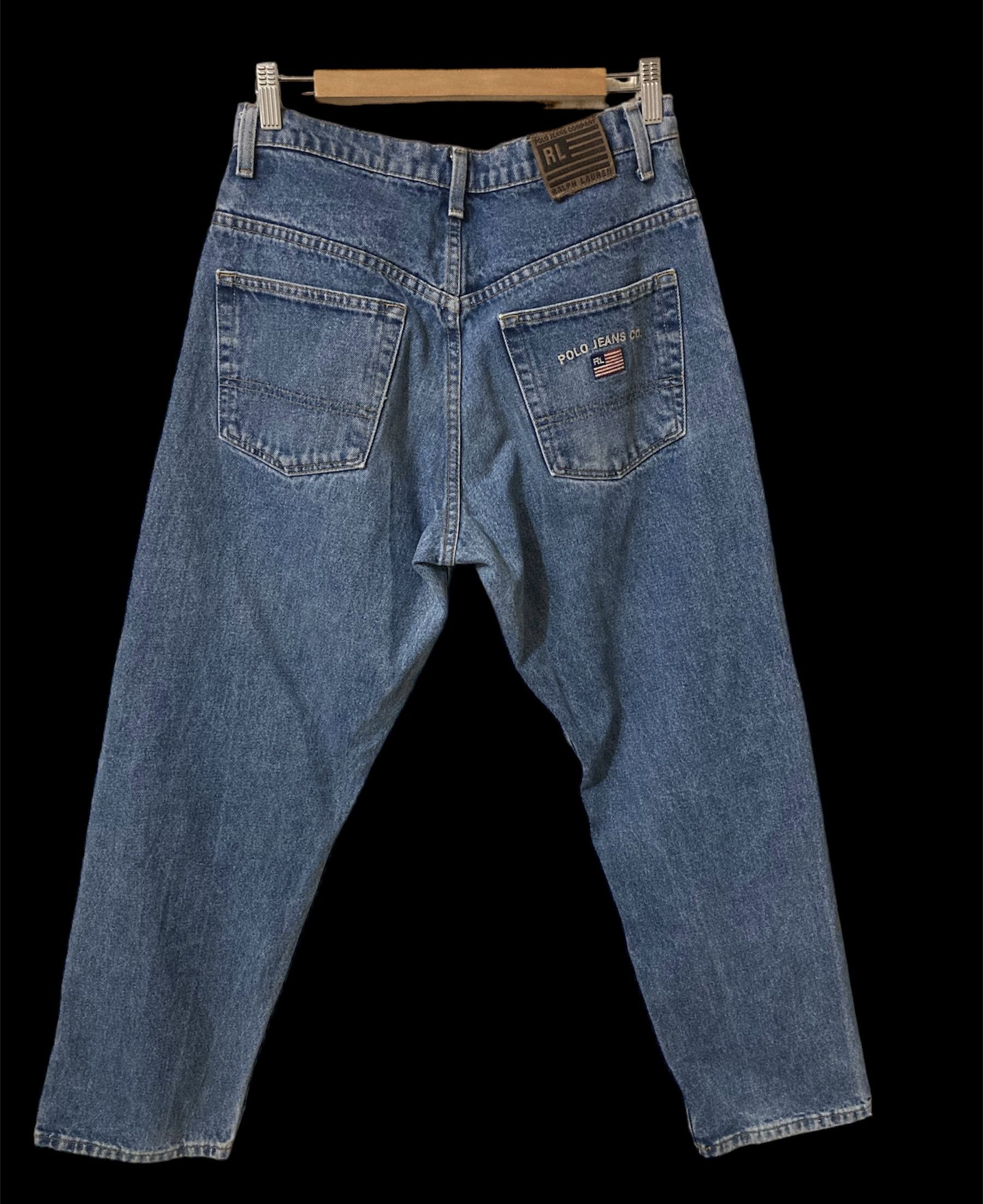 image of Polo Ralph Lauren x Vintage Polo Jeans Co Ralph Laurent Denim Jeans (31-30) in Blue, Men's