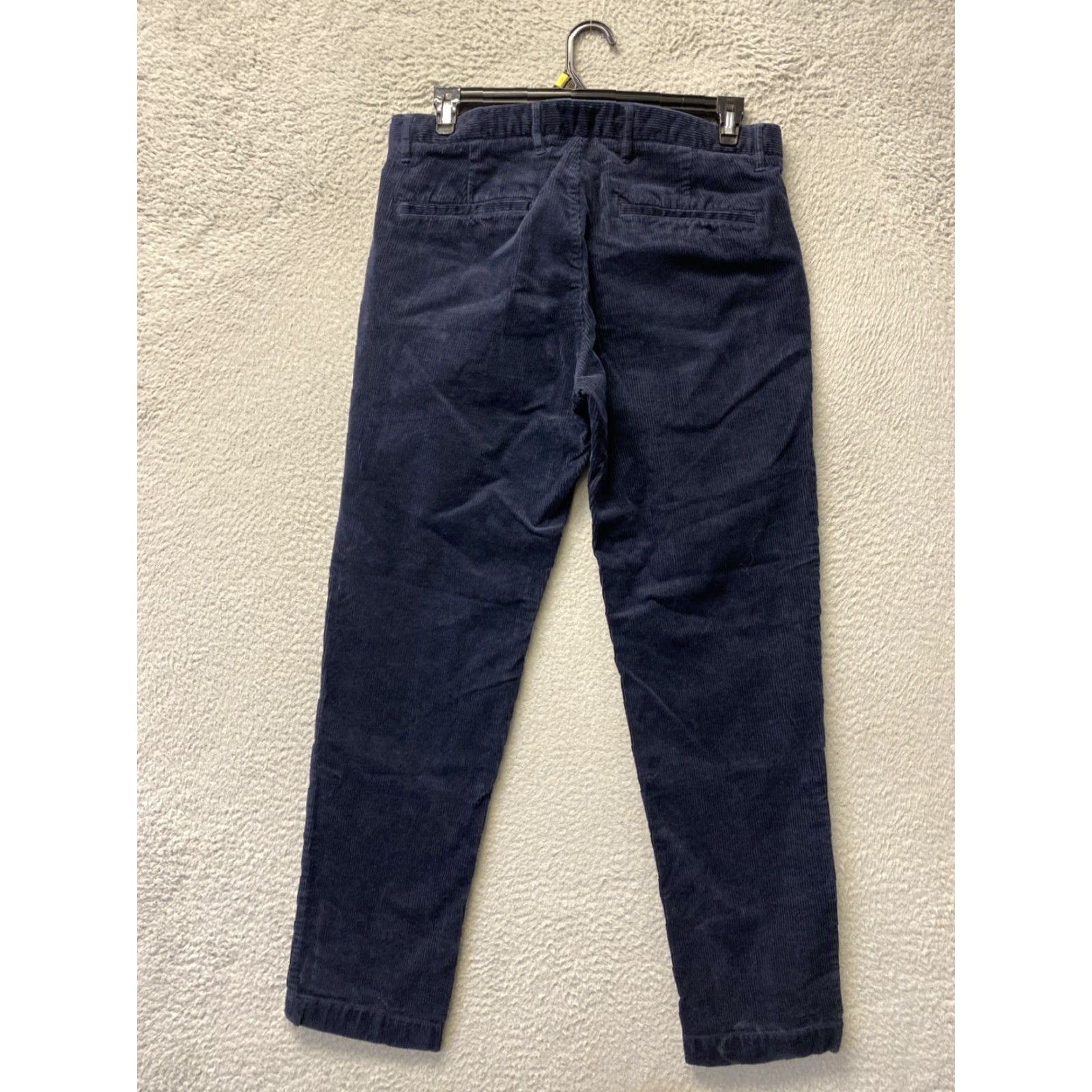 Gap GAP Navy Corduroy Pants Men Size 34 Slim Tapered Casual Dress Pants Activewear Size US 34 / EU 50 - 6 Thumbnail