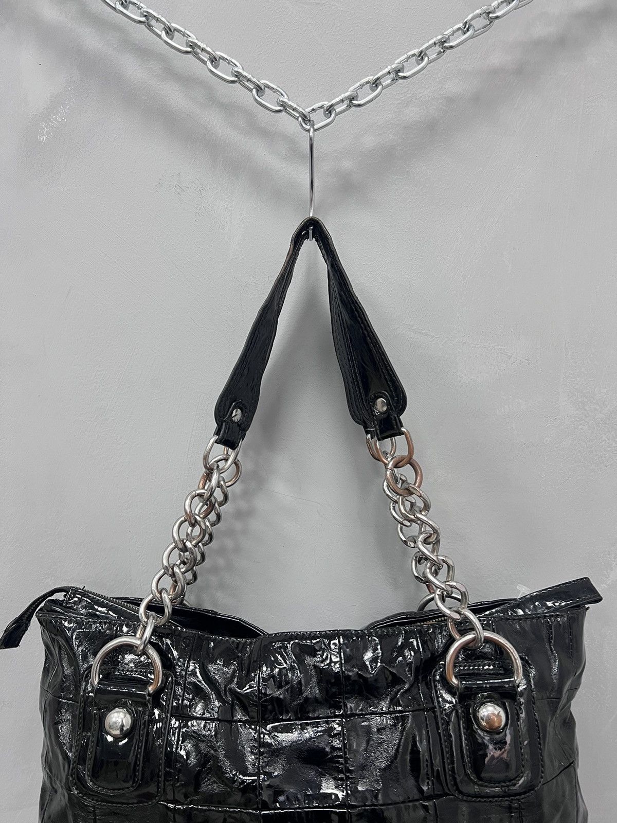 Guess × Vintage Y2K Guess Vintage AVANT GARDE Y2K Hand Shoulder Bag Size ONE SIZE - 10 Thumbnail