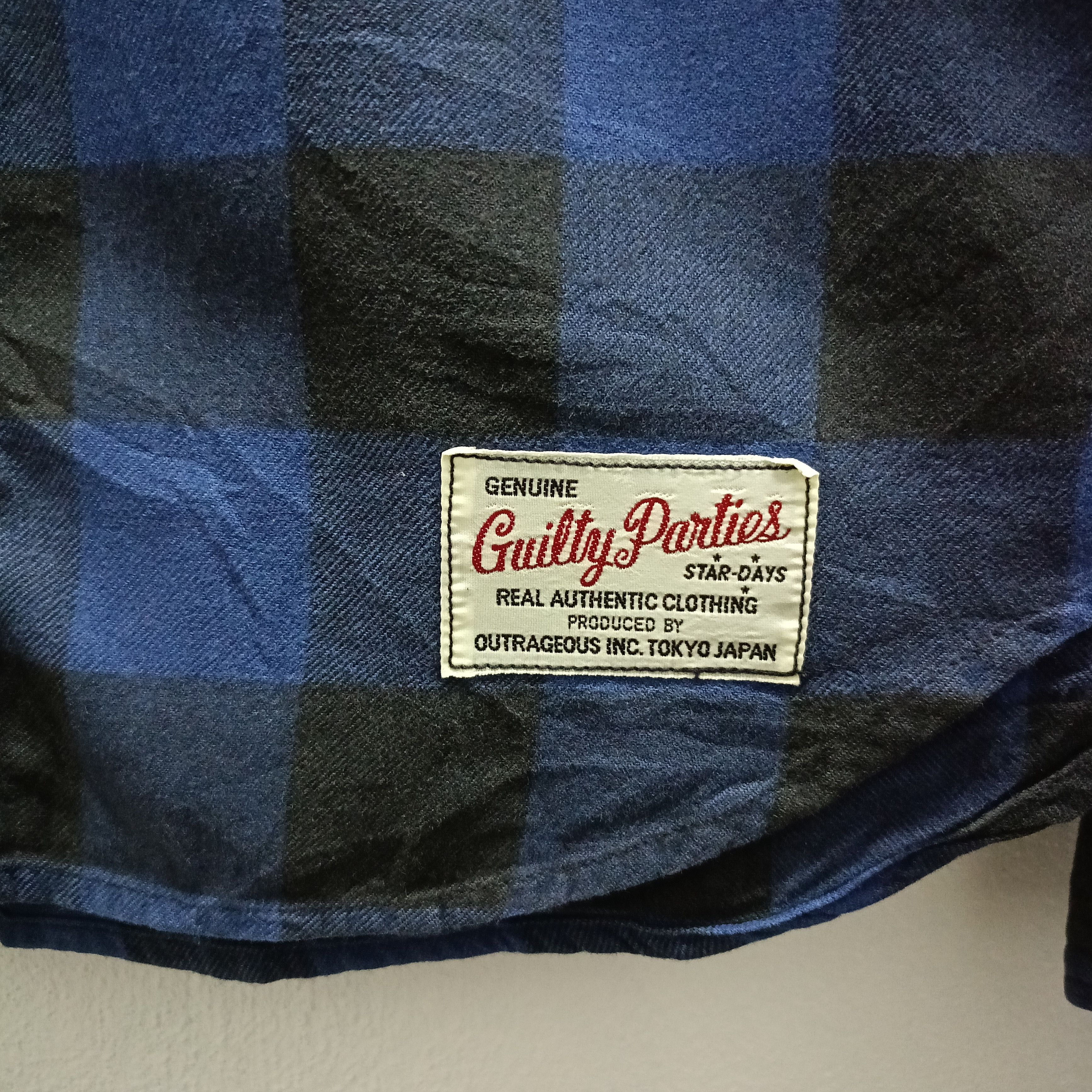 Wacko Maria WACKO MARIA GUILTY PARTIES PLAID FLANNEL SHIRT Size US M / EU 48-50 / 2 - 4 Thumbnail