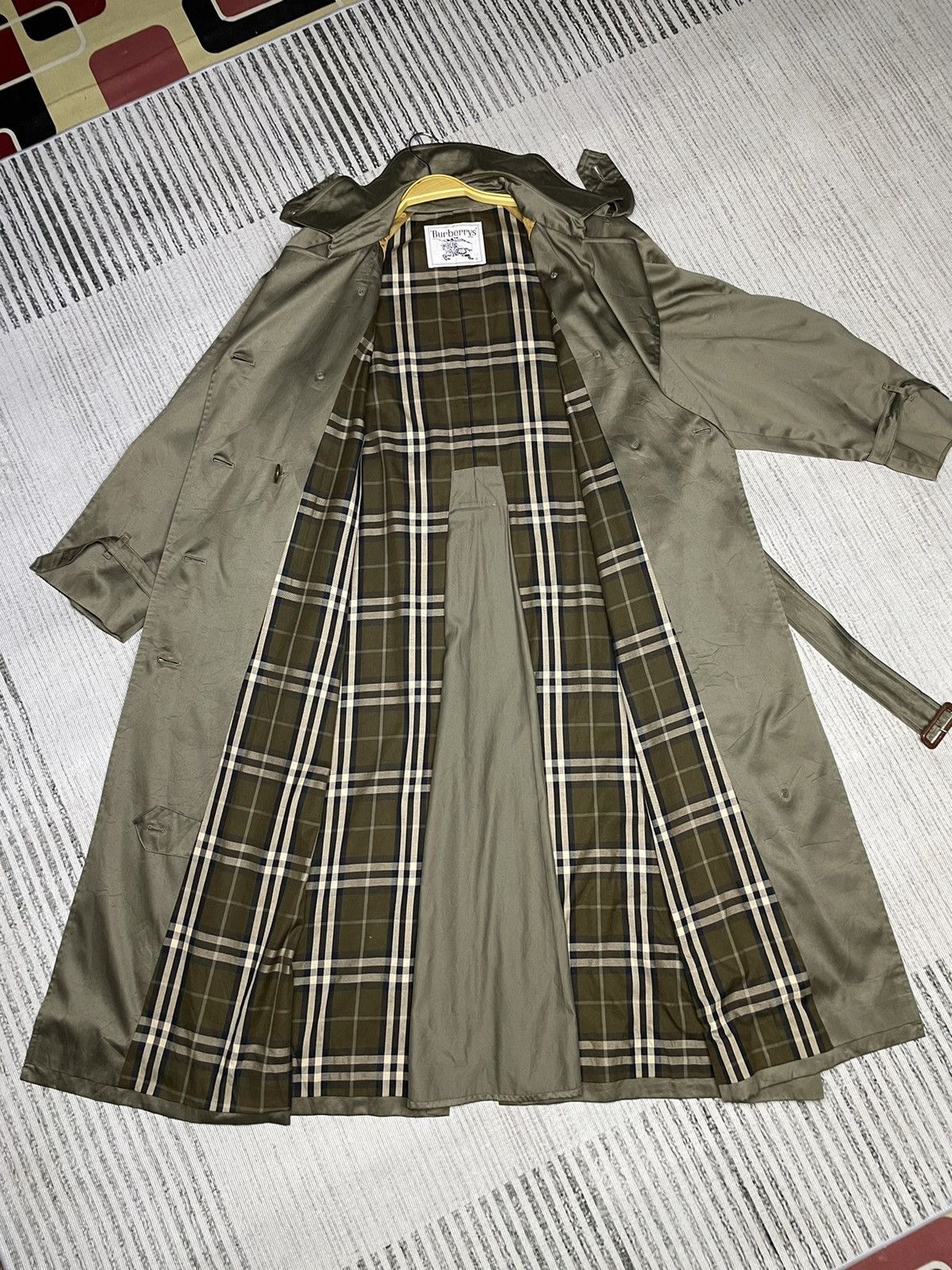 Burberry a58 Vintage Burberrys tranch Coat Size US L / EU 52-54 / 3 - 12 Thumbnail