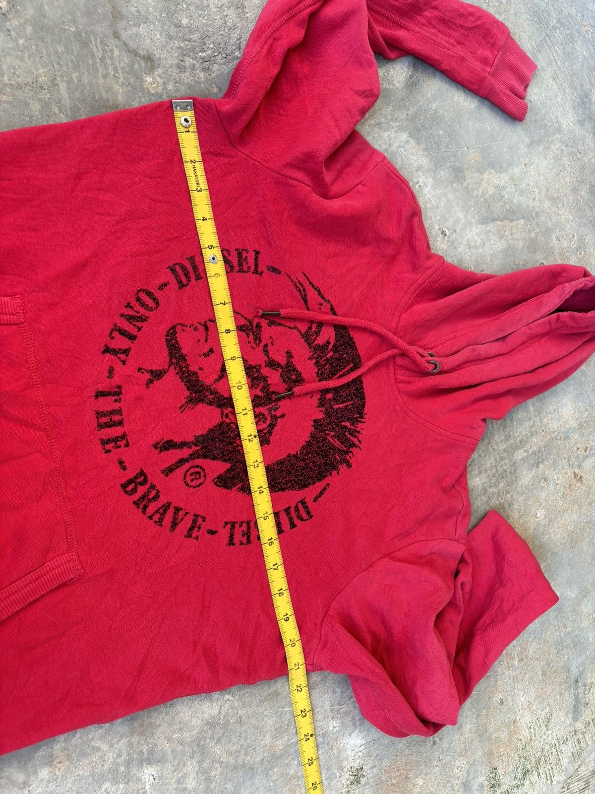 Hysteric Glamour × If Six Was Nine × Japanese Brand Diesel Only the brave Ifsixwasnine Punk Style Hoodie Size US M / EU 48-50 / 2 - 8 Thumbnail