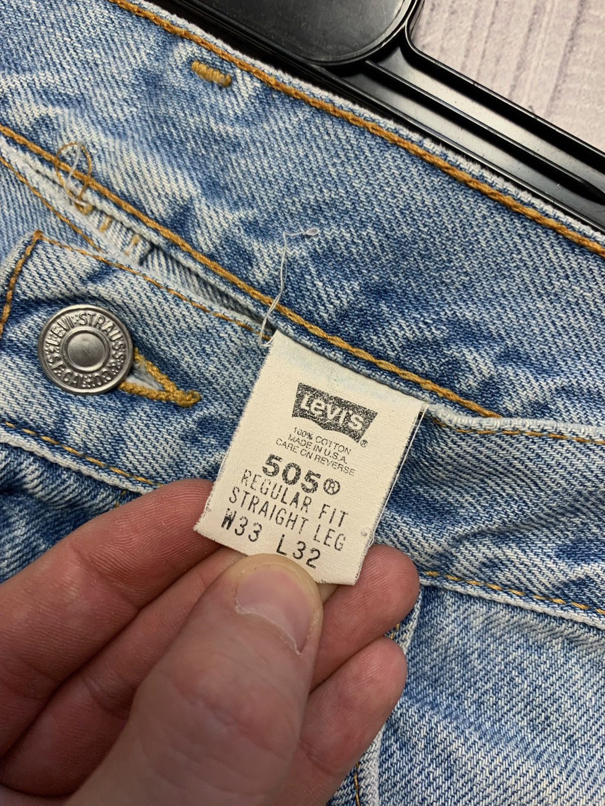 Levi's × Levi's Vintage Clothing × Vintage Levi’s vintage 505 denim jeans Size 32 Size US 32 / EU 48 - 11 Thumbnail