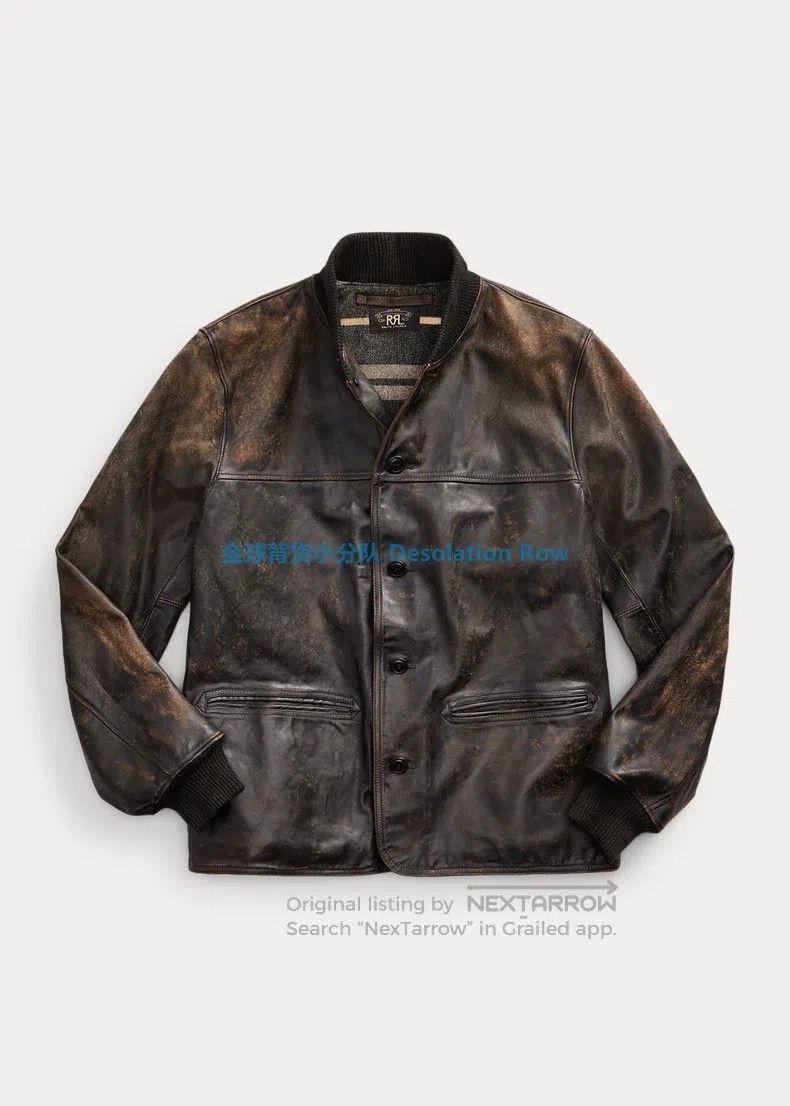 RRL Ralph Lauren RRL Ralph Lauren Make old leather jackets, sticks, and jer Size US M / EU 48-50 / 2 - 2 Thumbnail