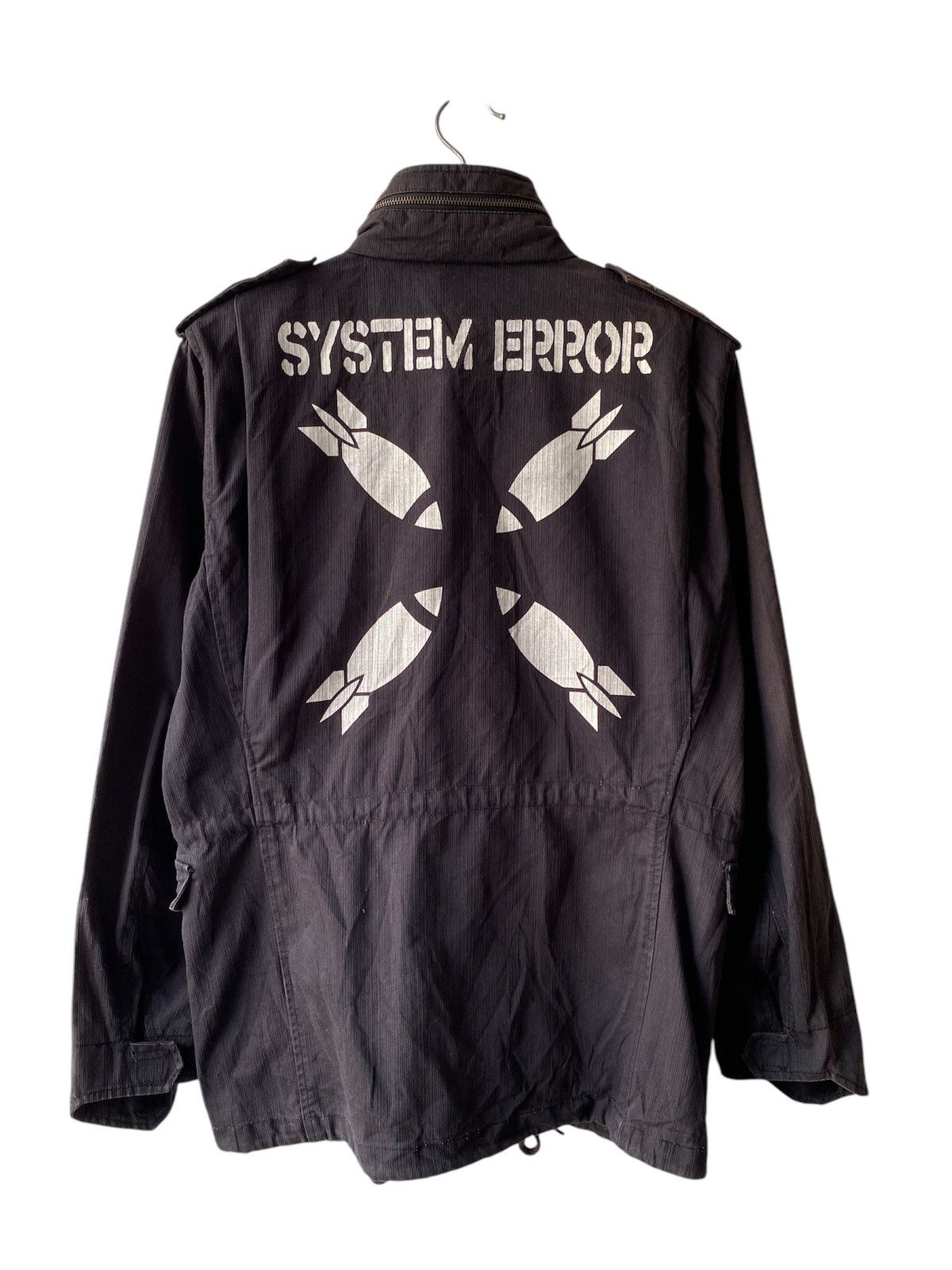 Japanese Brand × Seditionaries × Tornado Mart M.C.D Bombs System Error Design Sunfaded Jacket Size US S / EU 44-46 / 1 - 1 Thumbnail