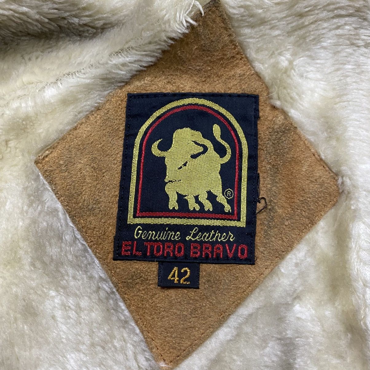 Genuine Leather Vintage 80s Suede leather sherpa hoodie jacket Size US M / EU 48-50 / 2 - 12 Thumbnail