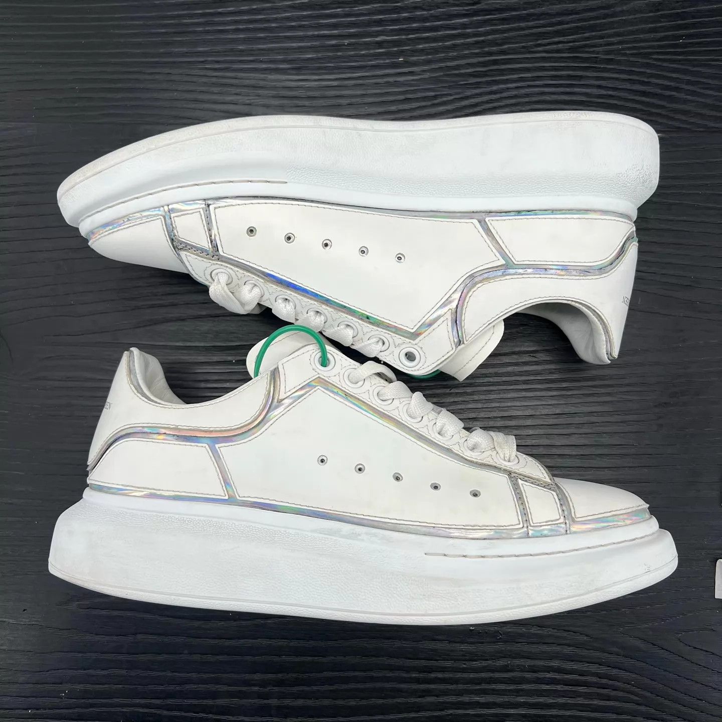 Alexander McQueen Alexander McQueen White Color Trim Size 45 Size US 12 / EU 45 - 6 Thumbnail