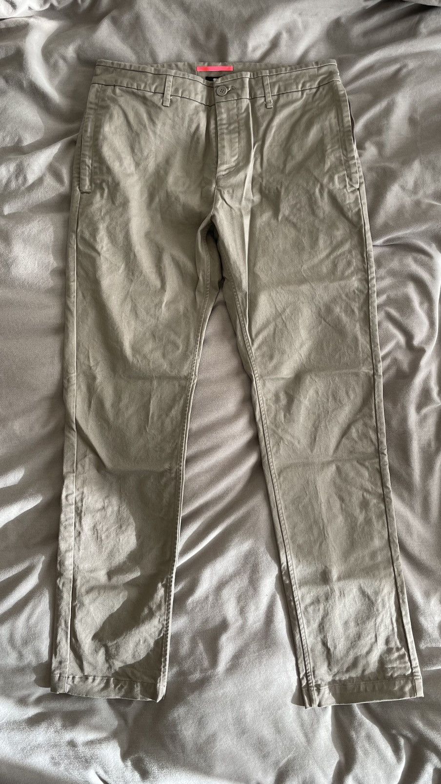 image of Rapha Cotton Trousers 32X32 Old Product Very Lightly Worn! in Grey, Men's