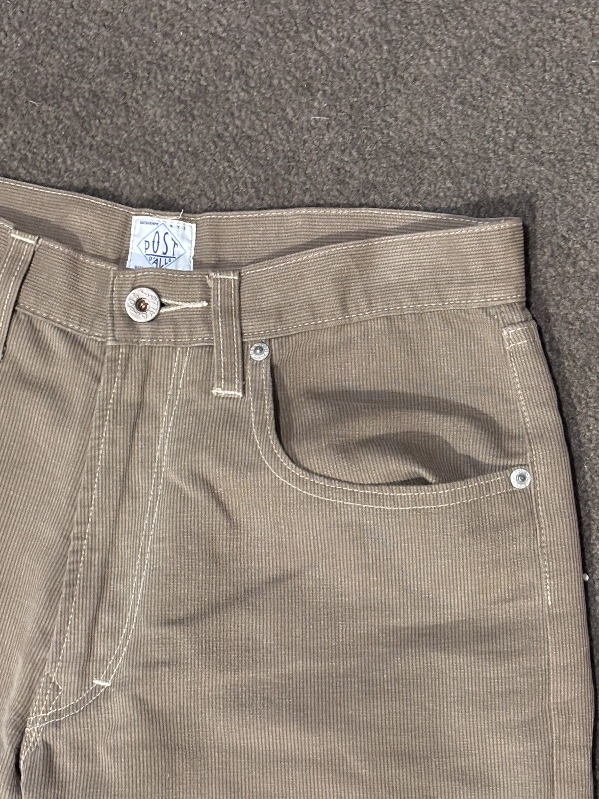Post Overalls Five pocket micro-cord pants Size US 28 / EU 44 - 2 Thumbnail
