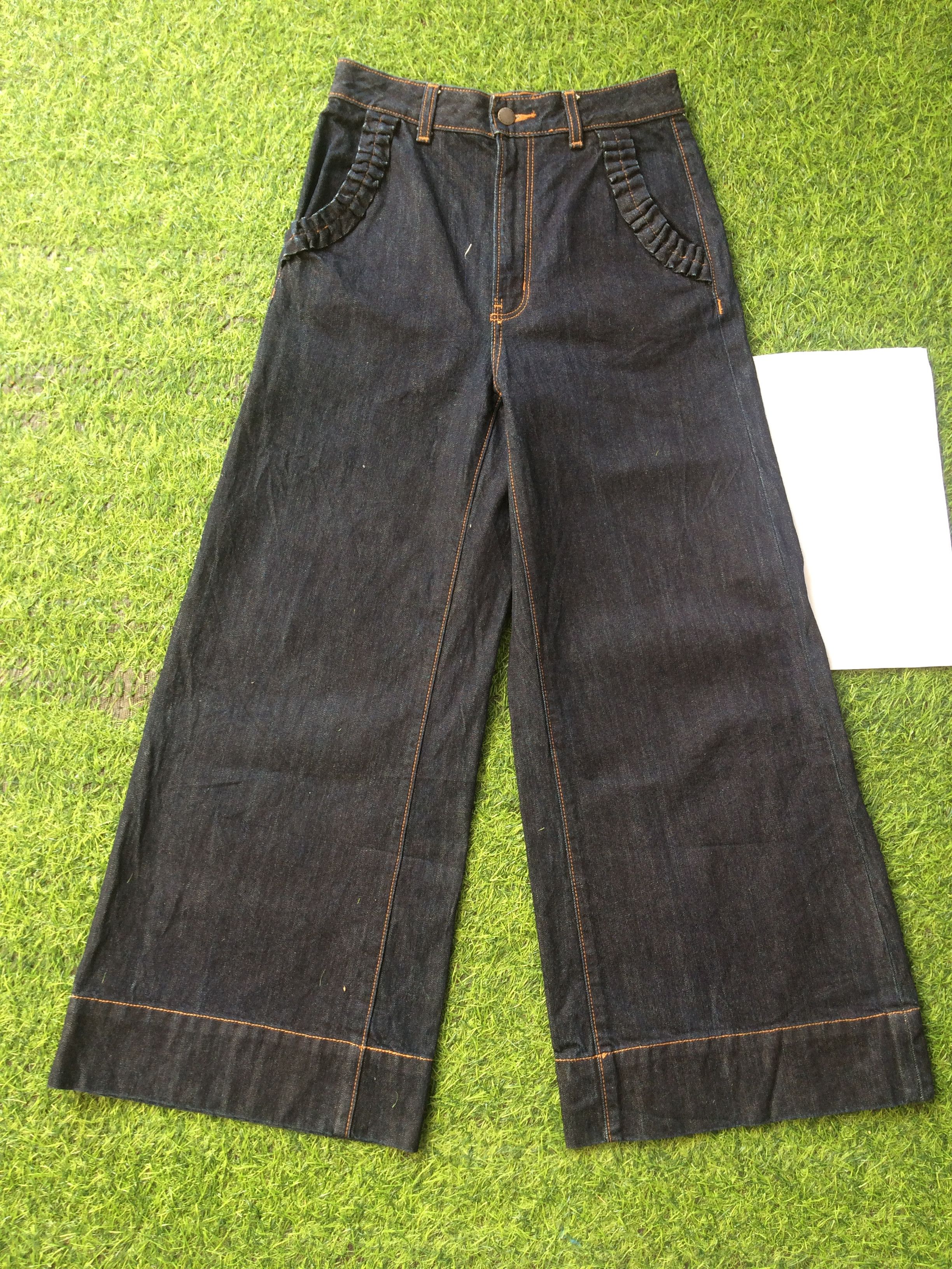 Japanese Brand × Jean Japanese High Waist Flare Denim #D-595 Size 25" / US 0 / IT 36 - 1 Thumbnail