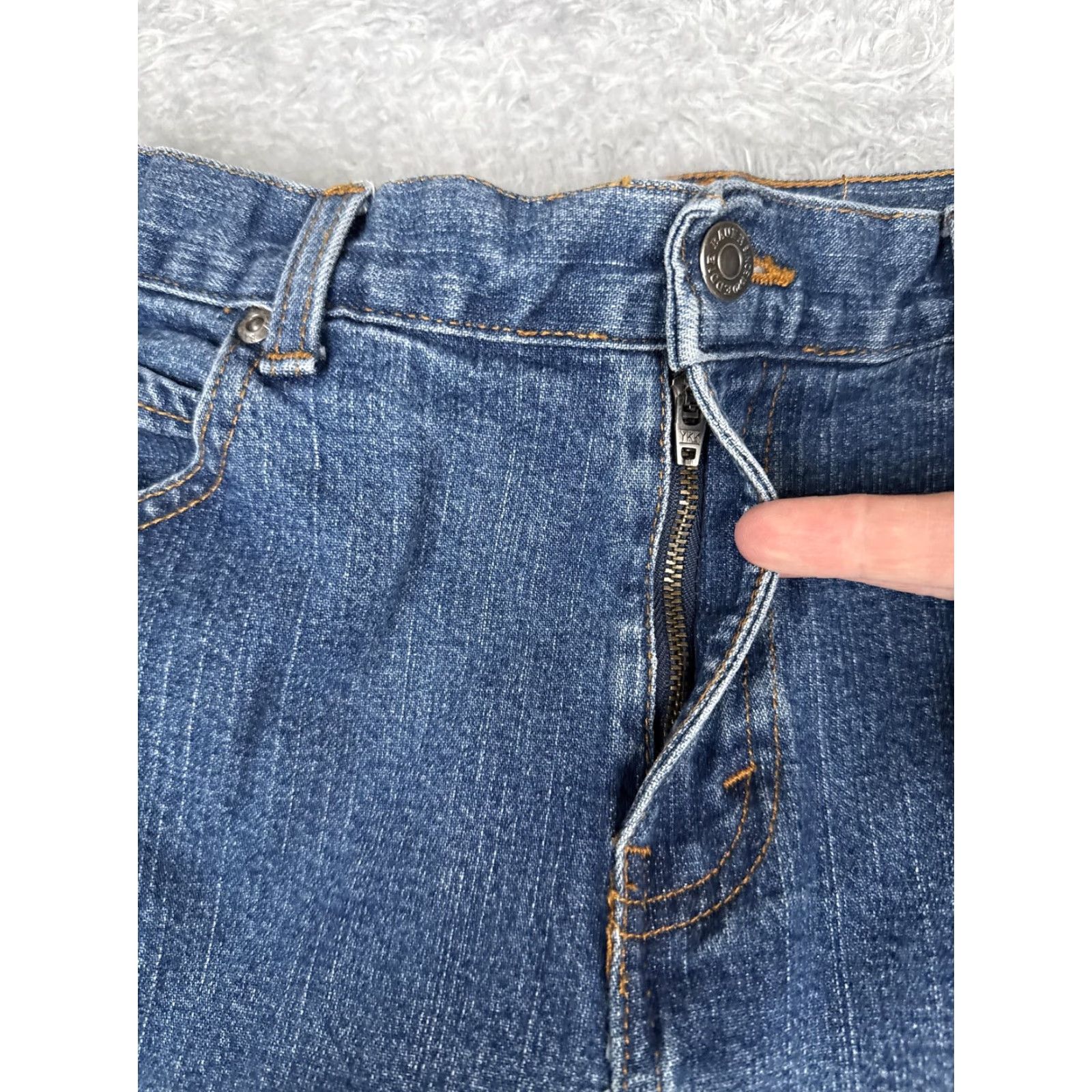 Eddie Bauer Eddie Bauer Jeans Women 28x31 Blue Denim Relaxed Straight Leg Medium Wash Casual Size 28" / US 6 / IT 42 - 5 Thumbnail
