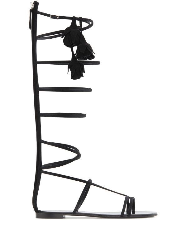 Giuseppe Zanotti Giuseppe Zanotti Danse Du Feu Gladiator Sandals EU 37.5 Size US 7.5 / IT 37.5 - 1 Thumbnail