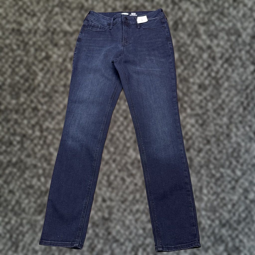 Old Navy Old Navy Rockstar Jeans Skinny 8 High Rise Stretch Denim Women Jeans Size 30" / US 8 / IT 44 - 1 Thumbnail
