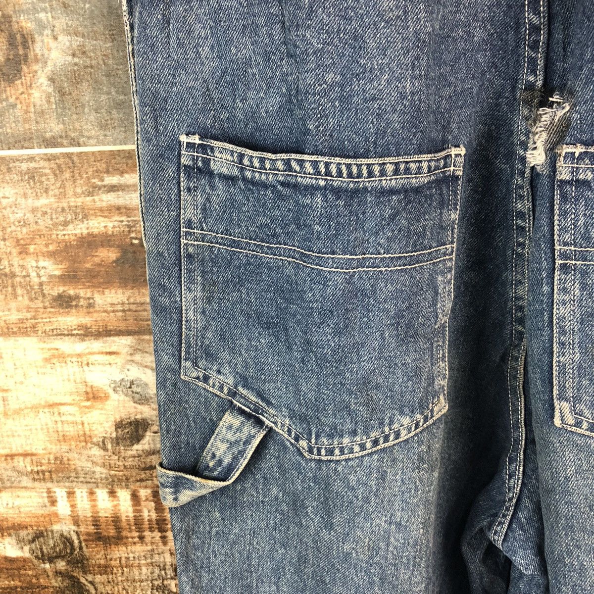 Mickey Mouse Poppins Mickey Mouse Overalls Denim #A2108 Size US 30 / EU 46 - 18 Thumbnail