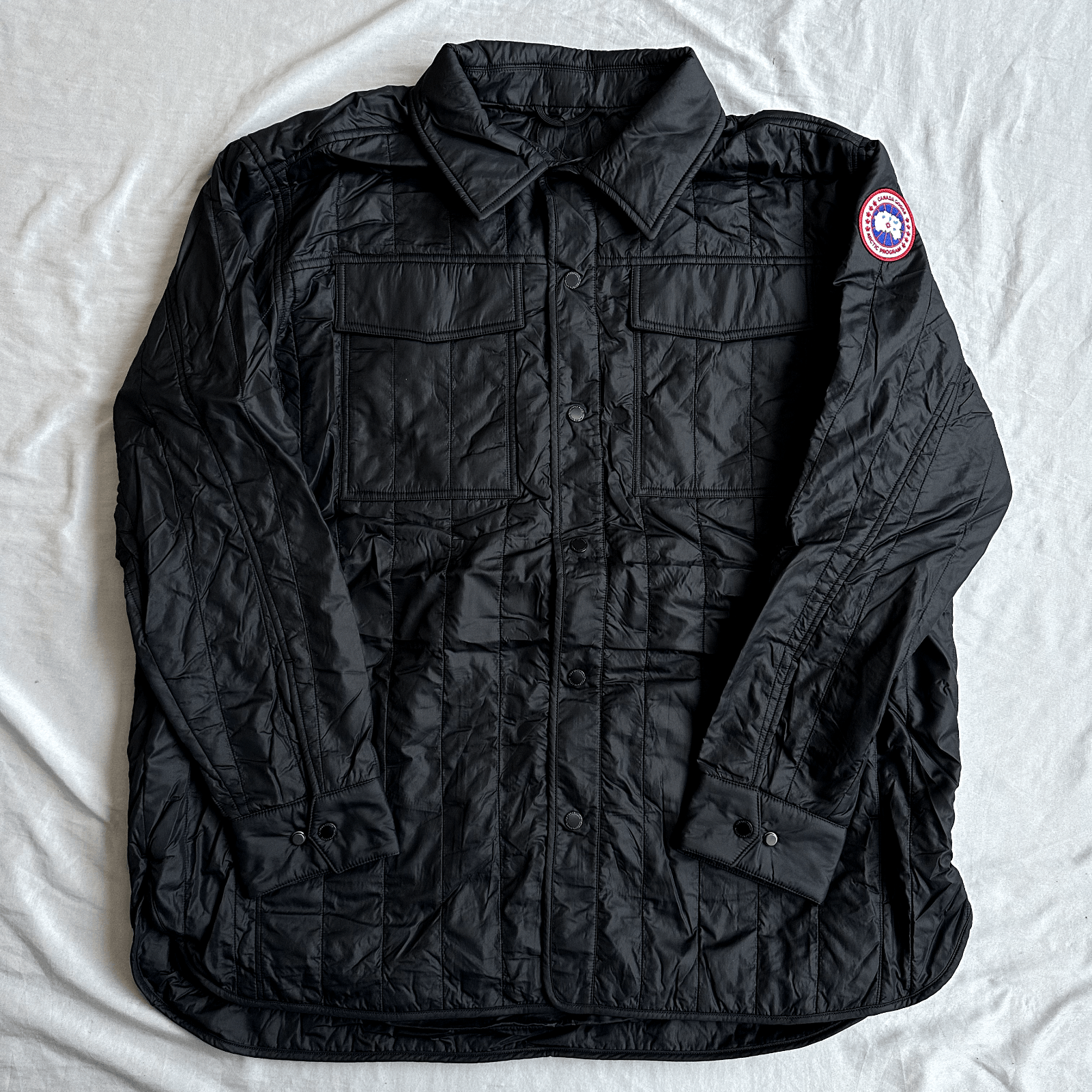 Canada Goose Canada Goose Black Albany Jacket With Classic Badge Size Me Size US M / EU 48-50 / 2 - 1 Thumbnail