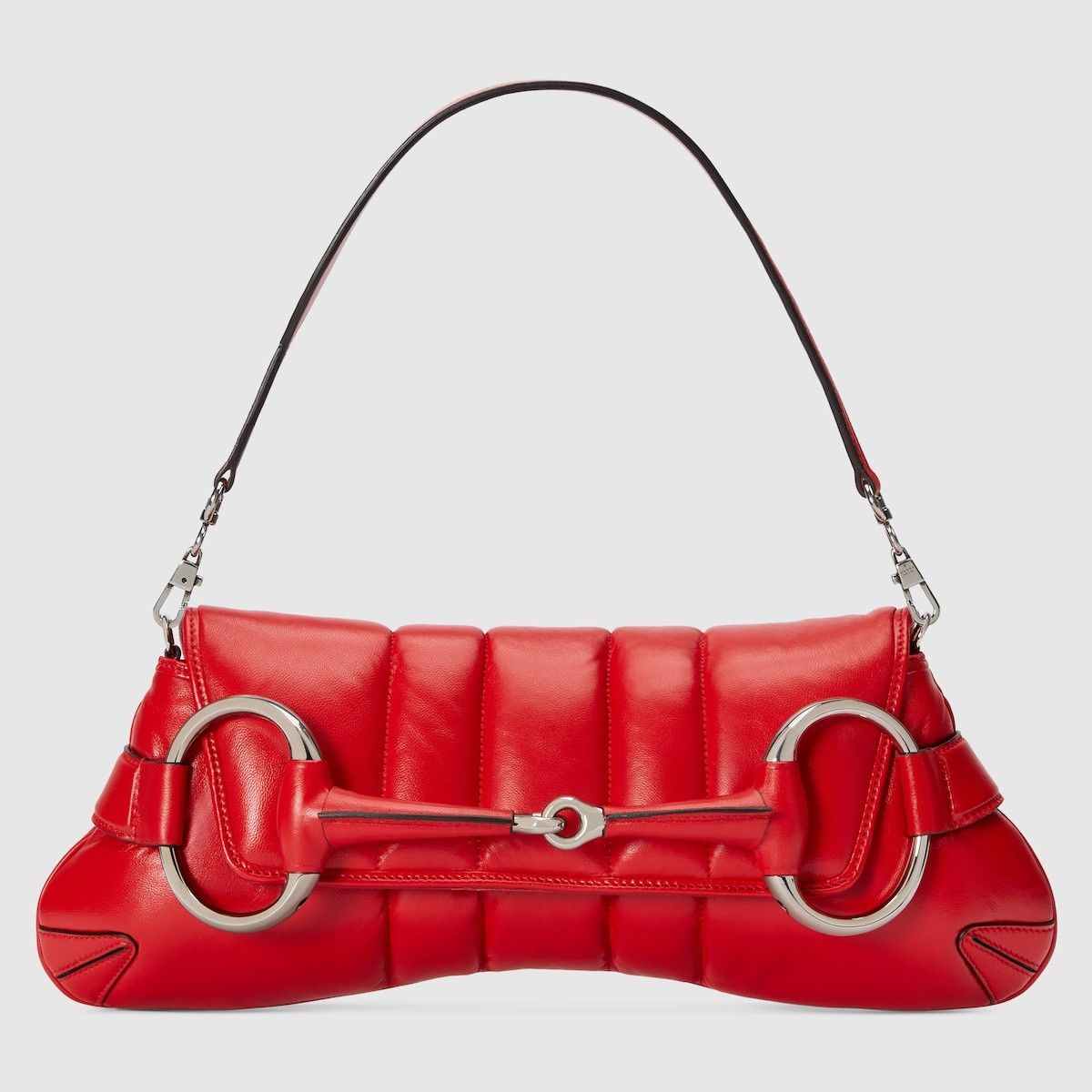 Gucci o1s1wg110125 Size: OS / Horsebit Chain Medium Shoulder Bag Size ONE SIZE - 9 Thumbnail